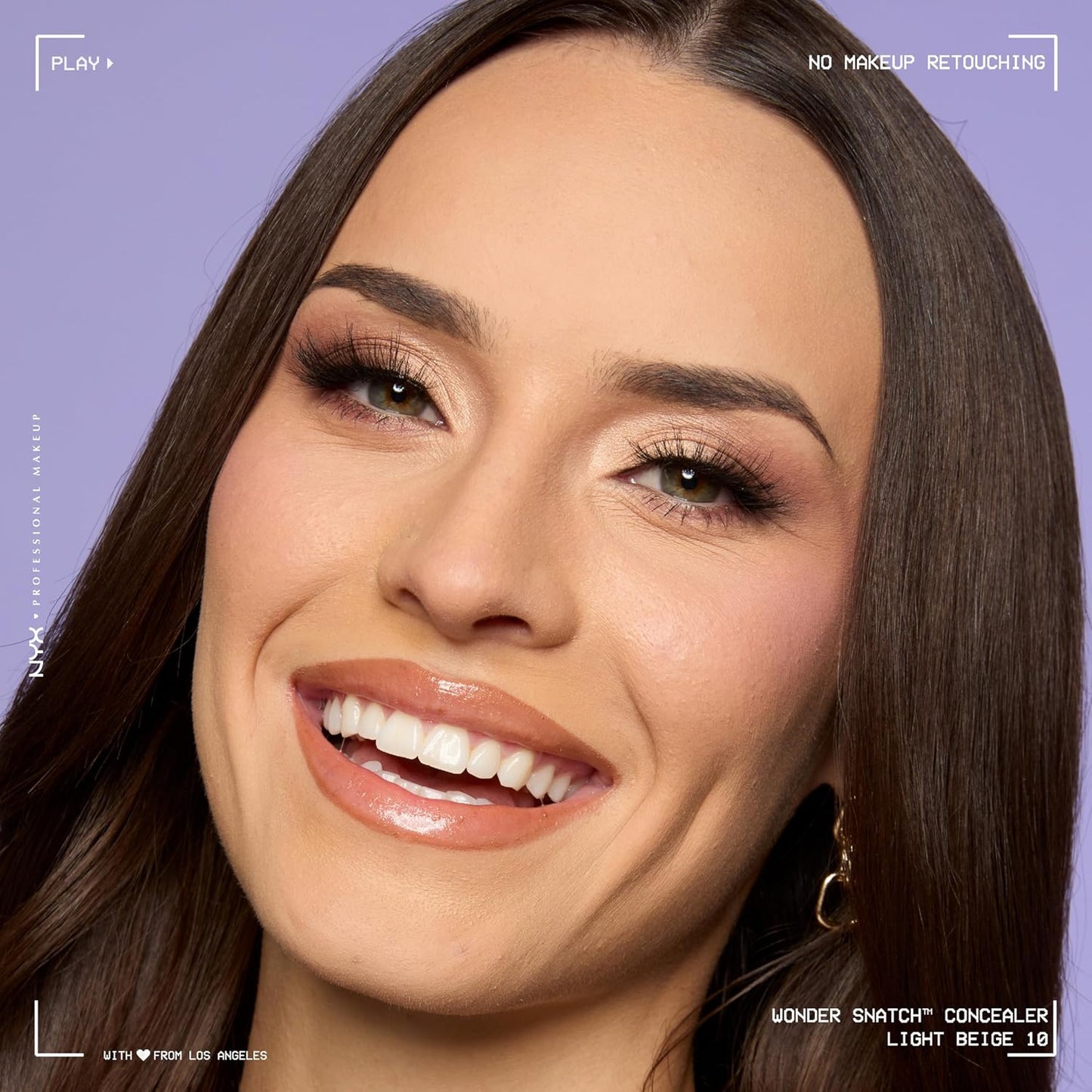 NYX Wonder Snatch Concealer - Brightening, Lifting Full Coverage Makeup | 24HR Wear, Vegan - Light Beige