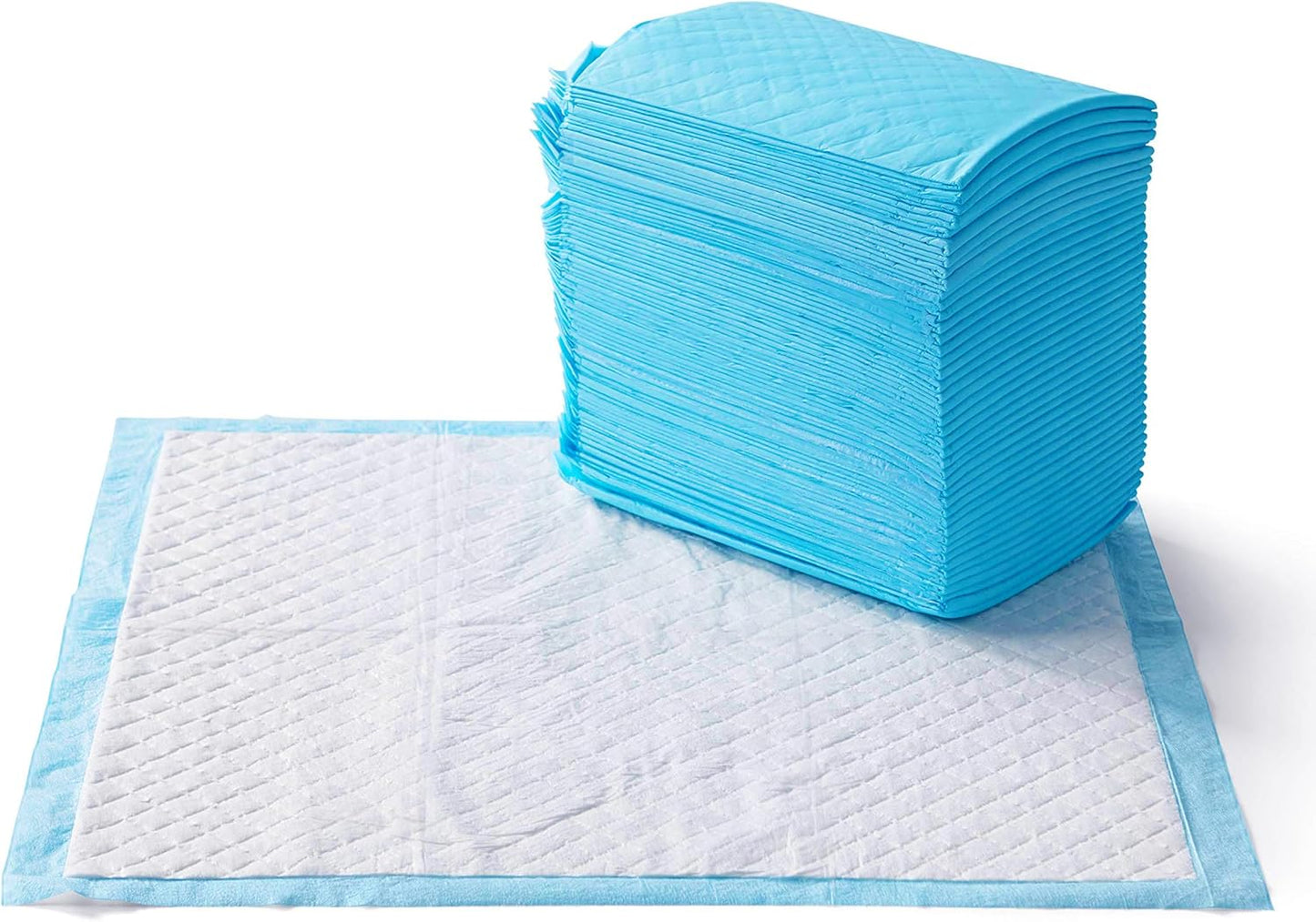 Super Absorbent Dog Potty Pads - Leak-Proof 5-Layer Quick-Dry Design | X-Large 28 x 34 Inch, 25-Pack