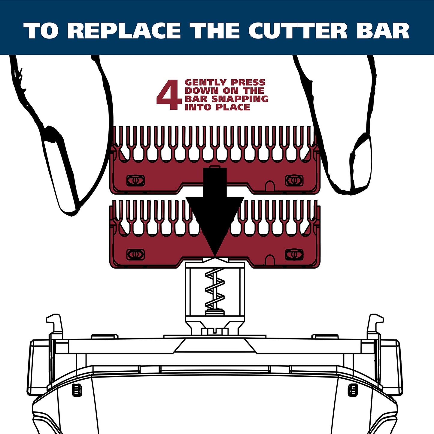 Wahl Lifeproof Replacement Foil And Cutter Bar for 7061 Series, Model 7045-2201