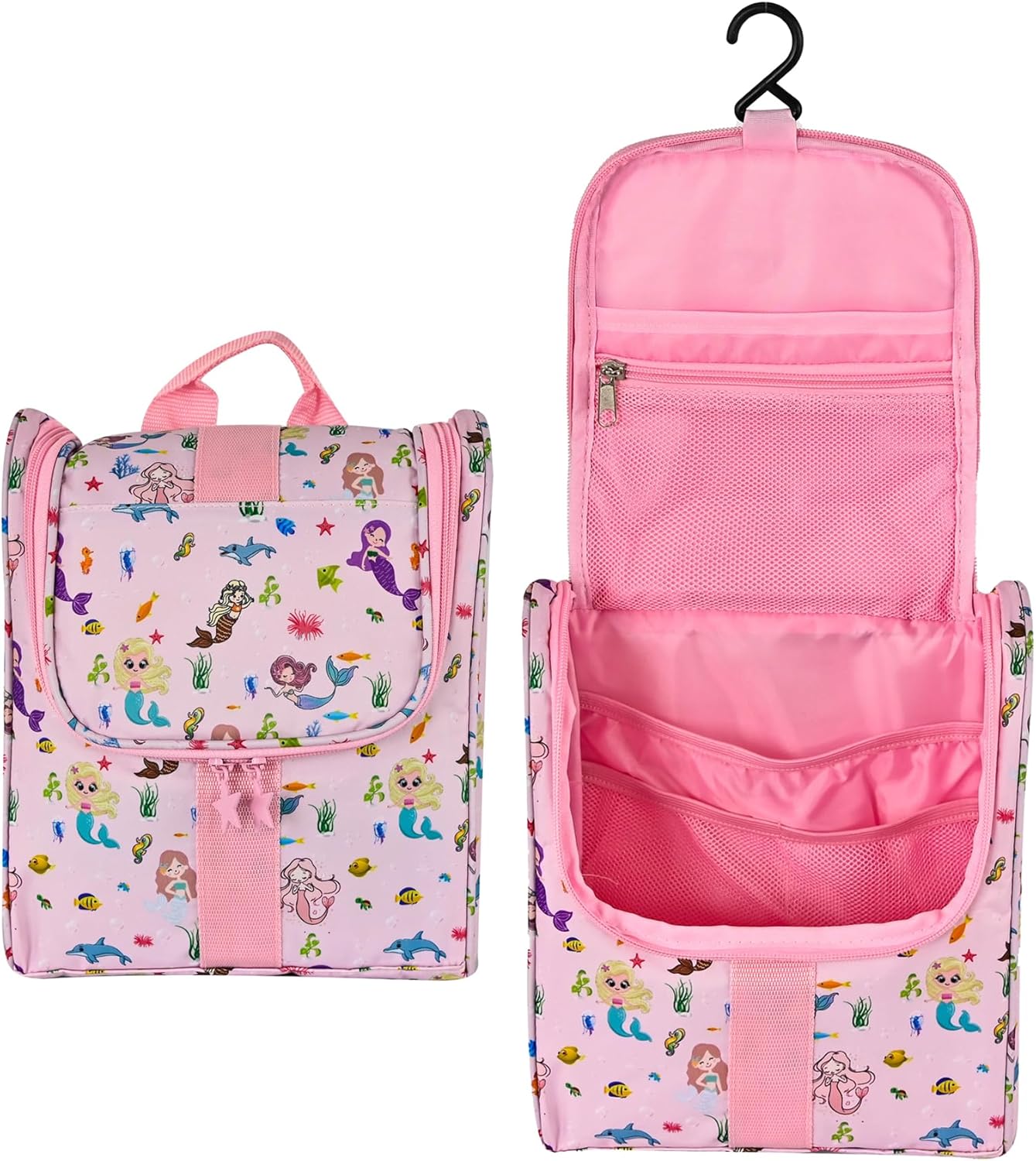 Cute Cartoon Kids Toiletry Bag - Astronaut Travel Cosmetic Organizer | Perfect for Boys & Girls