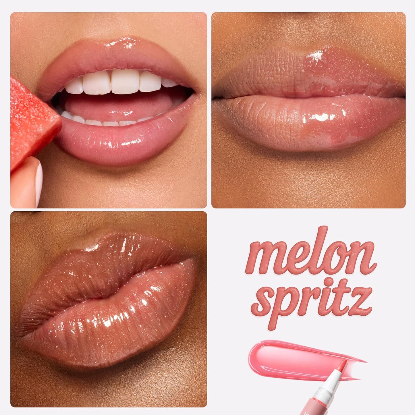 Tarte Maracuja Juicy Lip Gloss - Peptide-Infused Hydrating Balm | 12HR Moisture, Vegan, Full Size