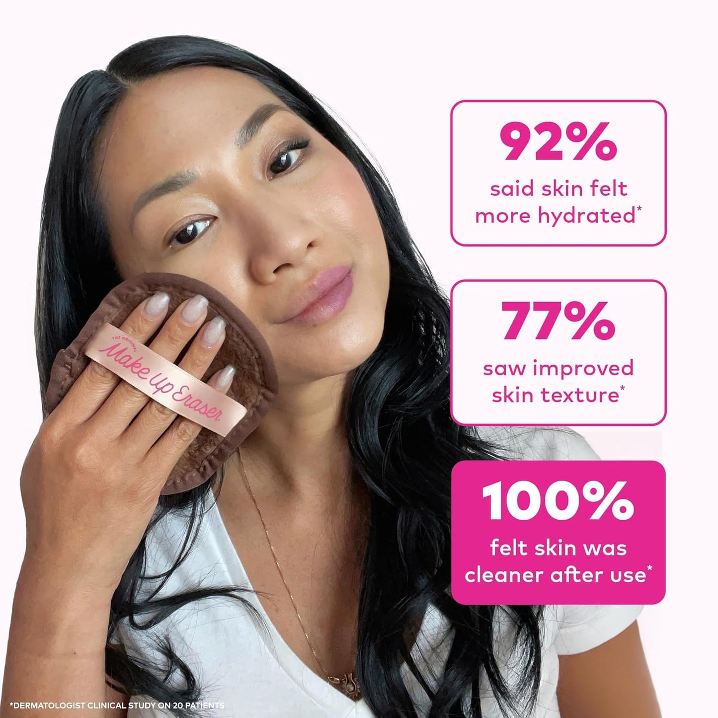 MakeUp Eraser 7-Day Set - Effortlessly Remove All Makeup With Water | Neutrals, 7ct
