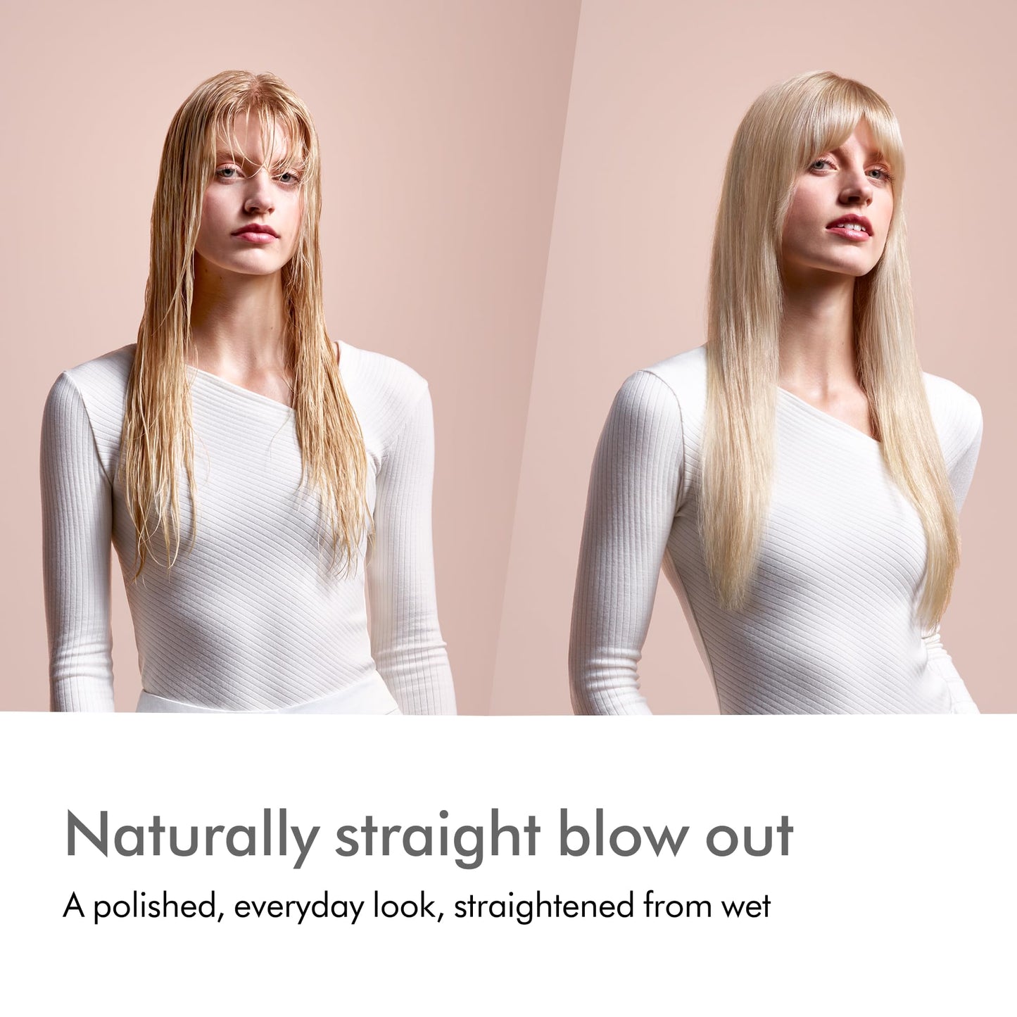 Dyson Airstrait™ Straightener, Wet to dry hair straightener, No heat damage, No hot plates, All hair types