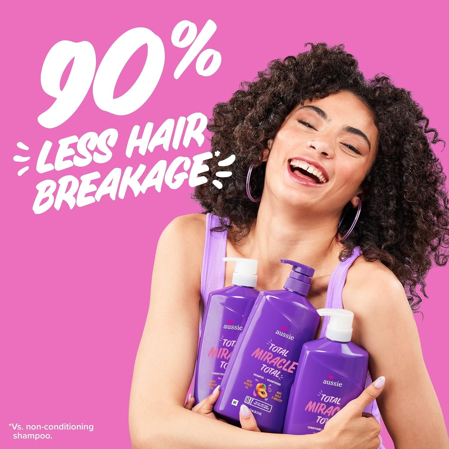 Aussie Total Miracle Conditioner - Nourishing Formula for Soft, Manageable Hair | 26.2 Fl Oz