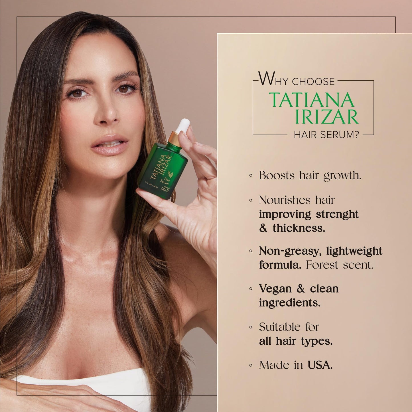 Caffeine Hair Growth Serum Women Made in USA - Scalp Serum For Hair Growth Non-Greasy Biotin Rosemary, Amla & Caffeine - 1 Fl.Oz Residue-Free Gotero Anticaida y Crecimiento - Hair Regrowth Treatments
