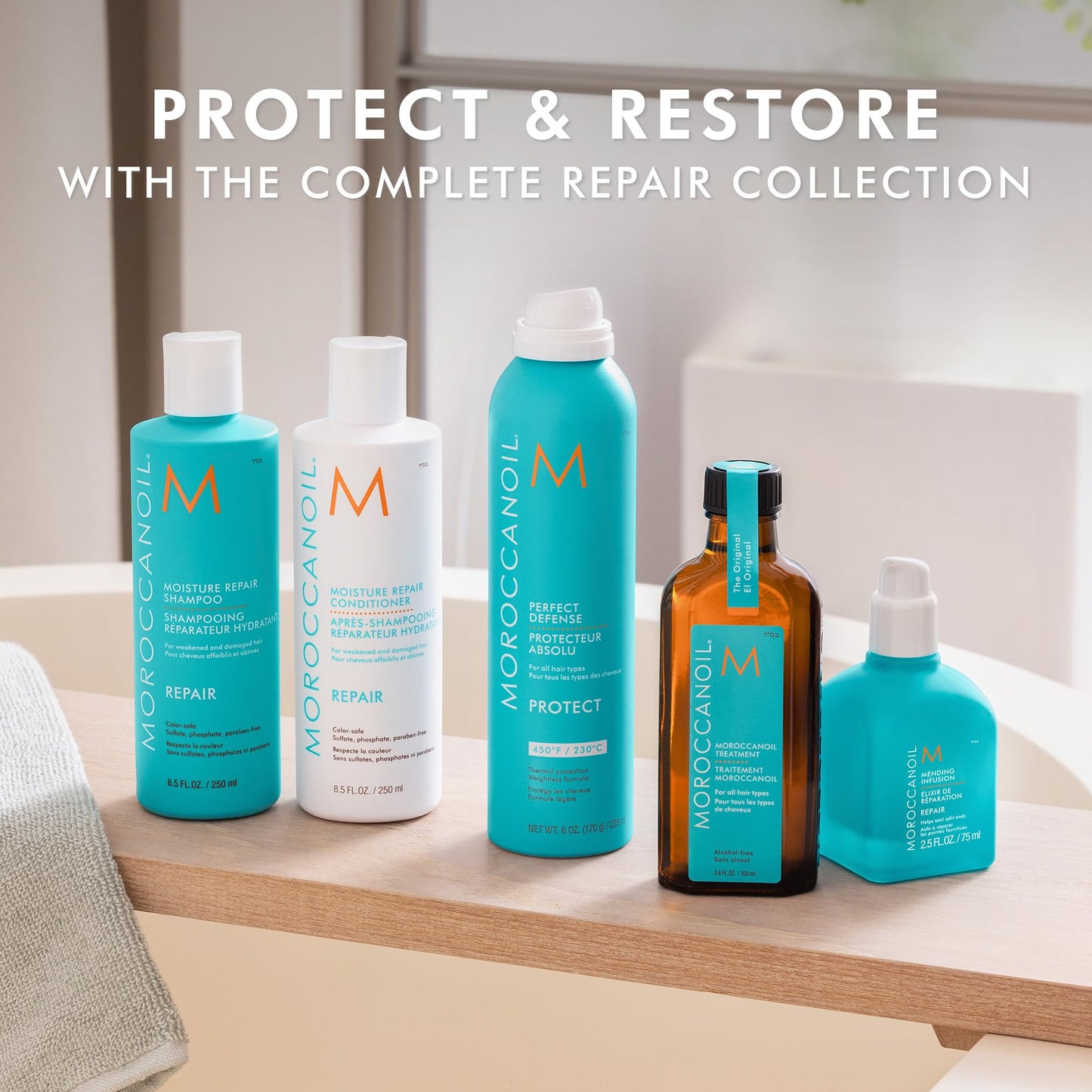 Moroccanoil Perfect Defense Heat Protectant, 6 Fl. Oz.