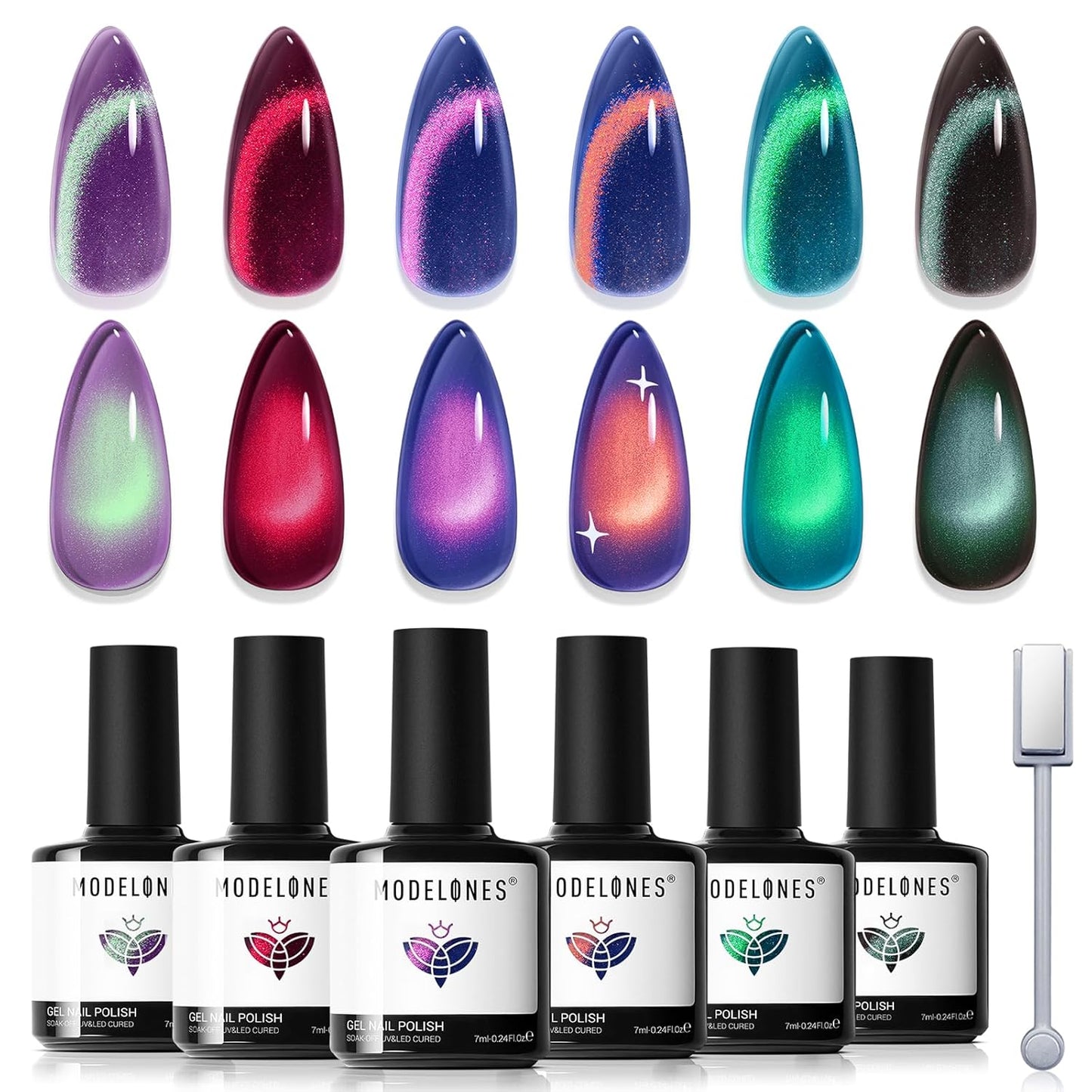 Pink Gel Nail Polish Set - 6 Pastel & Neon Shades for DIY Nail Art | Summer 2026 Collection