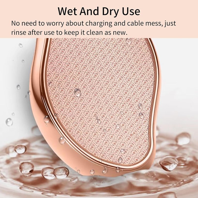 Nano Glass Foot File - Exfoliating Pedicure Tool for Hard Skin Removal | Wet & Dry Use, Comfortable Grip