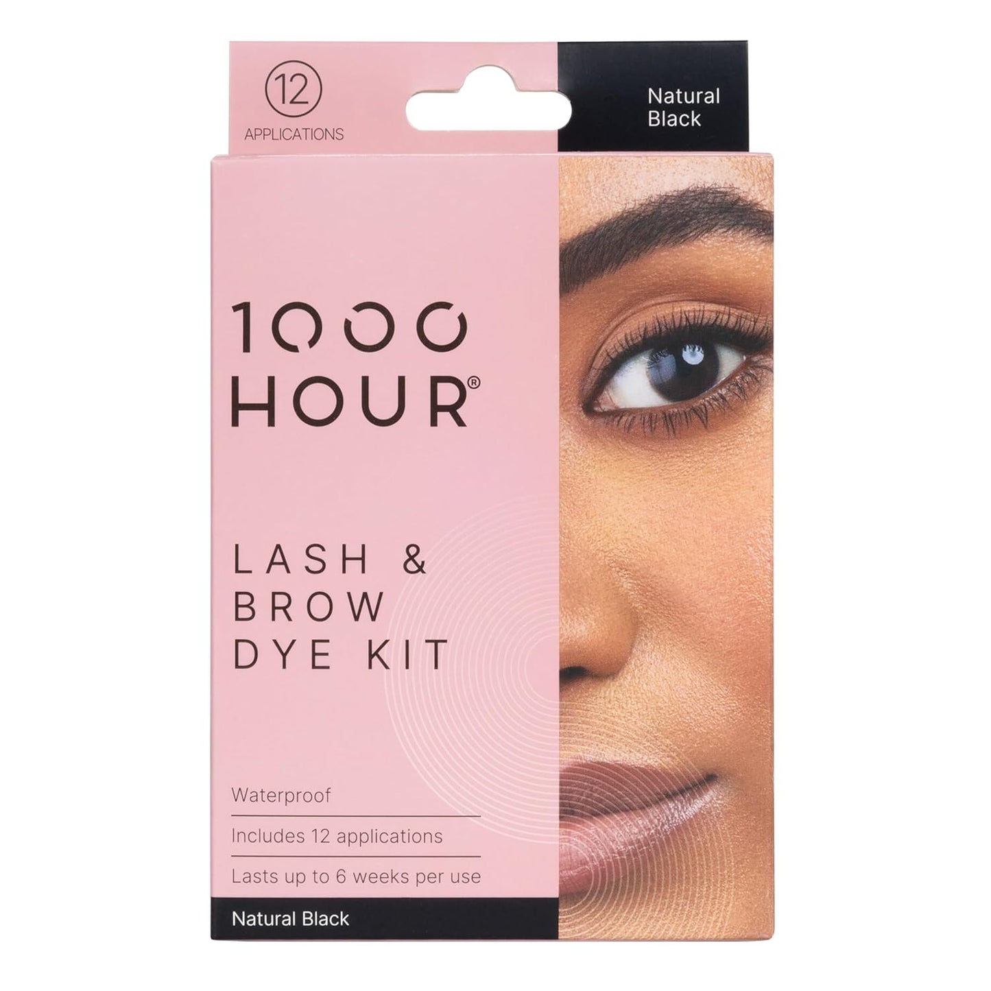 Professional Formula Lash and Brow Kit - Long-Lasting Eyebrow Mascara & Gel | 12 Applications, Black