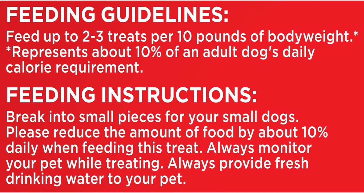 Milk-Bone MaroSnacks Small Dog Treats - Real Bone Marrow, 40 Oz Canister | Delicious & Nutritious
