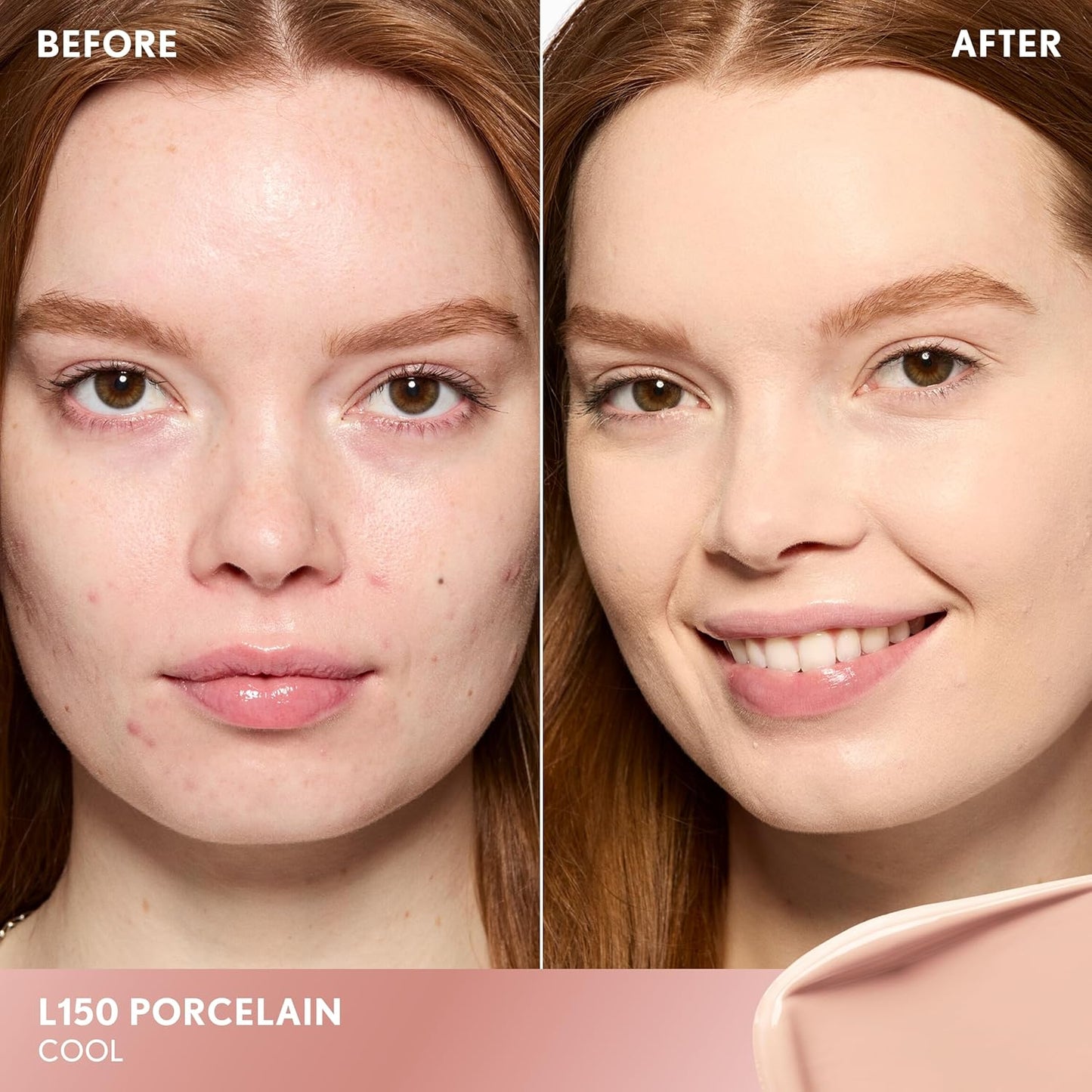 COVERGIRL TruBlend Undercover Concealer - Buildable Full Coverage, 24-Hour Matte Finish | L150 Porcelain