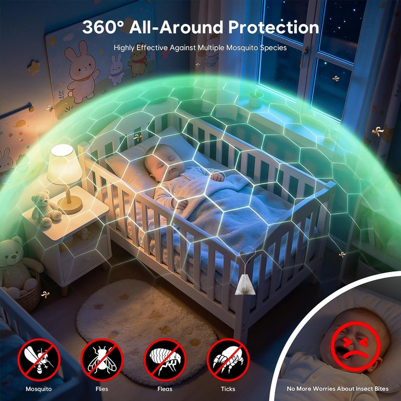 36 Balls Mosquito Repellent Outdoor Patio, Mosquitoes Deterrent for Yard, Mosquito Repellent Ball, Indoor Mosquito Control, Keep Mosquito Away