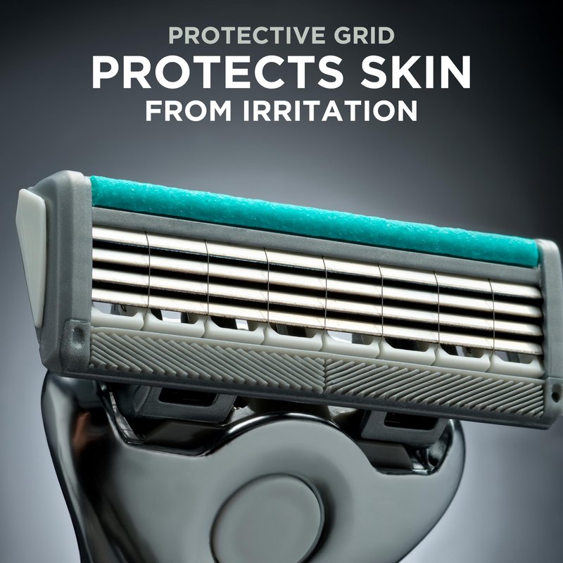 Wilkinson Sword Quattro Titanium Sensitive 4 Razors + 1 Blade – Pack of 5)