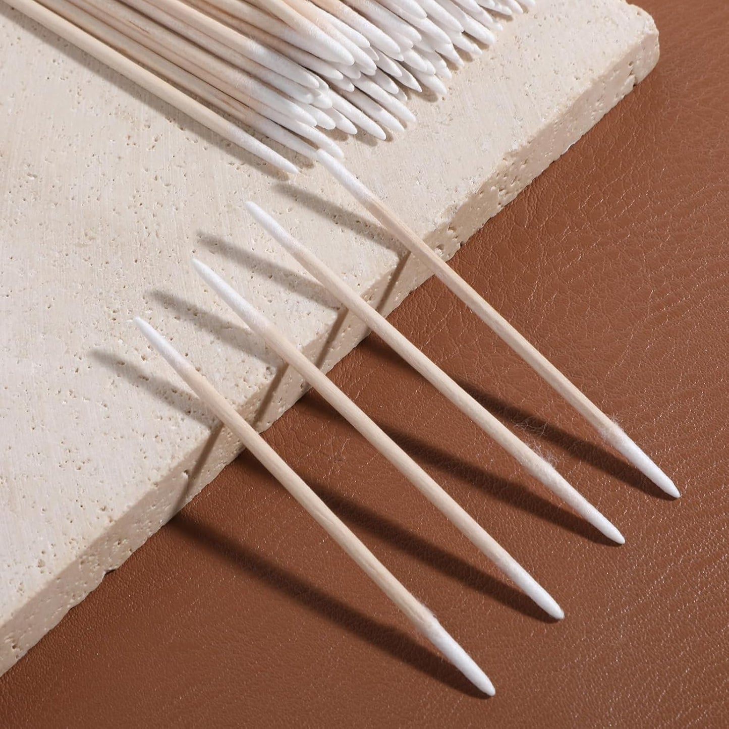 Pointed Cotton Swabs - 300PCS Makeup Microblading Precision Tip Applicators | Ideal for Beauty Care