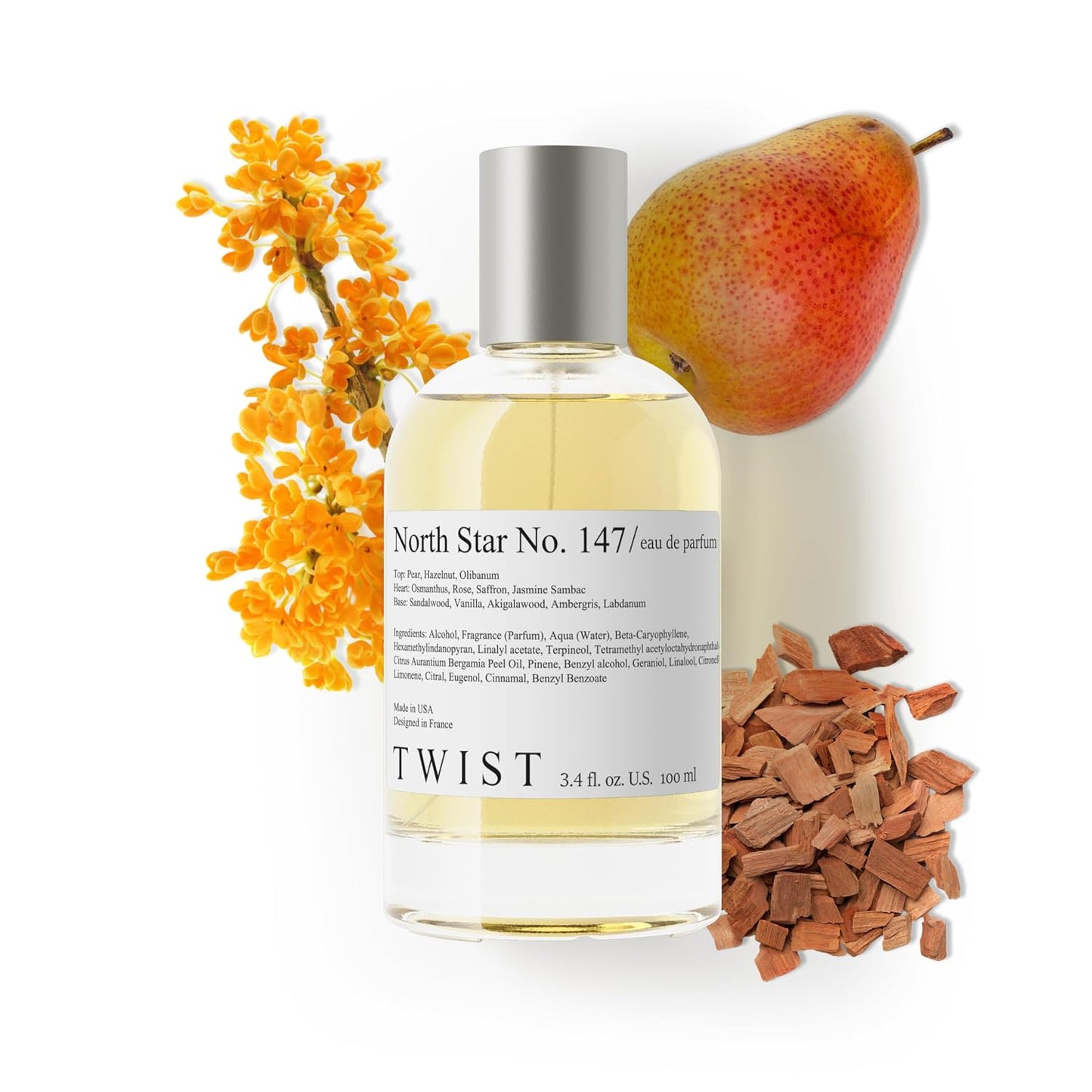 Eau De Parfum Inspired by Burberry Her - Long-Lasting Strawberry & Vanilla Fragrance Spray | 100 ml | Vegan & Clean Ingredients