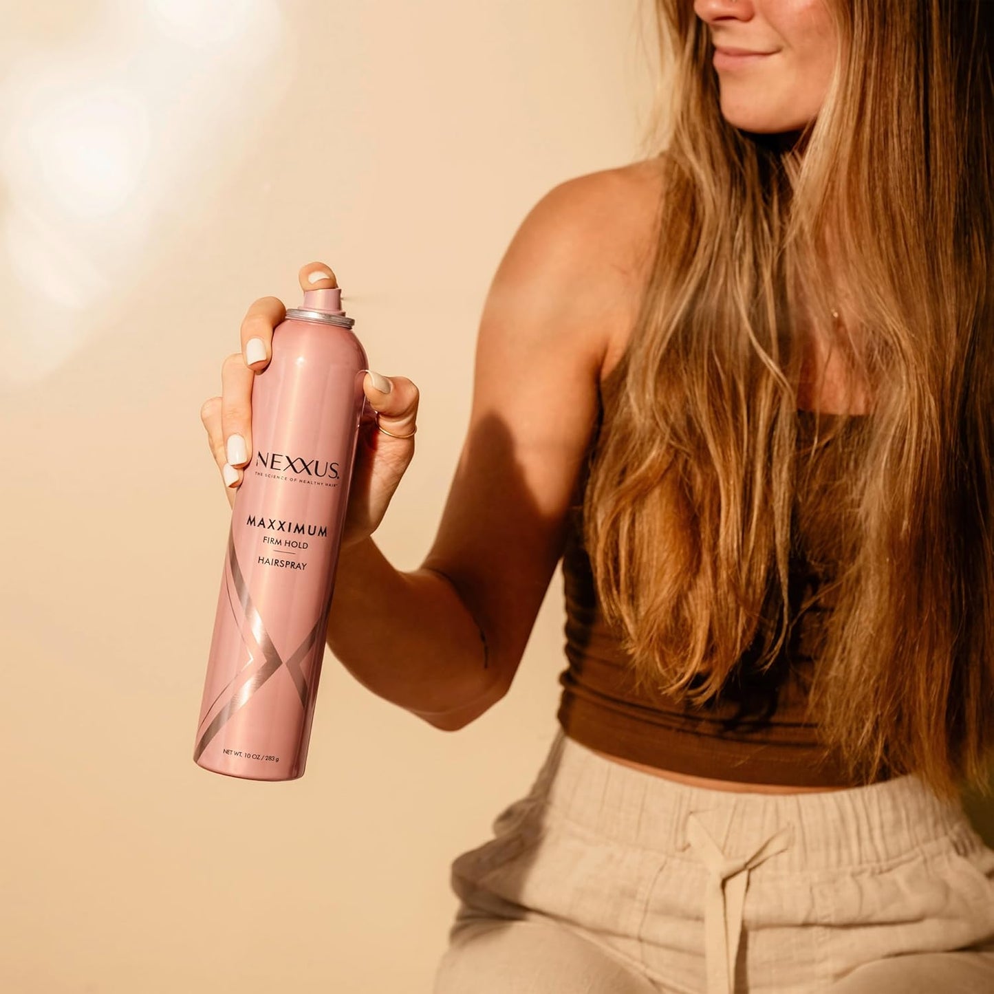 Nexxus Maxximum Finish Firm Hold Hairspray - STYLEPROTECT Technology | 10 oz