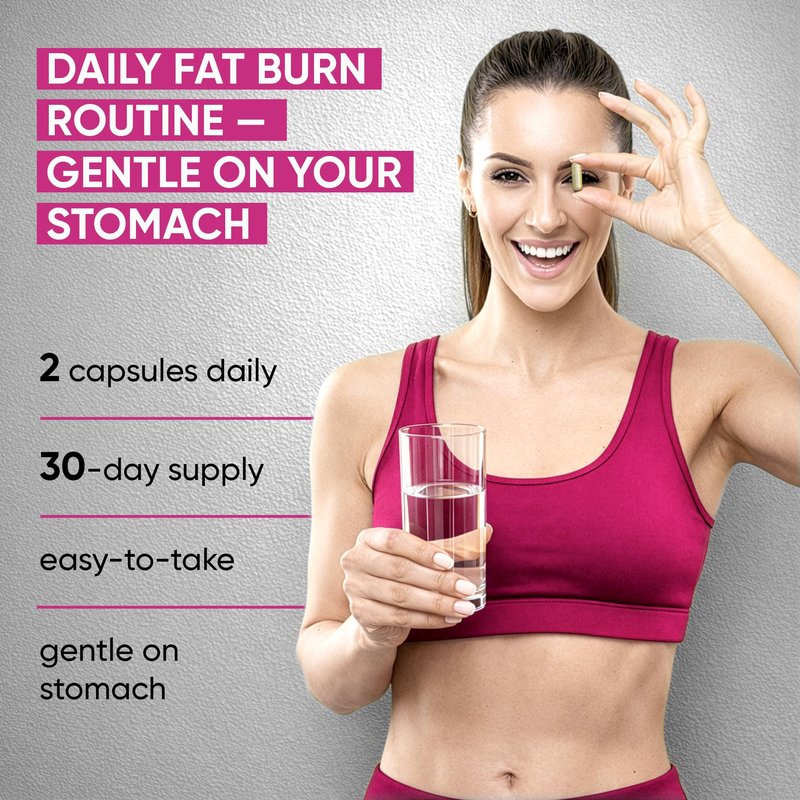 Thermogenic Fat Burner Weight Loss Diet Pills for Women - GLP-1 Support with Raspberry Ketones, Green Tea Extract, Green Coffee & Garcinia - Appetite Suppressant & Metabolism Booster 1 month 60 caps