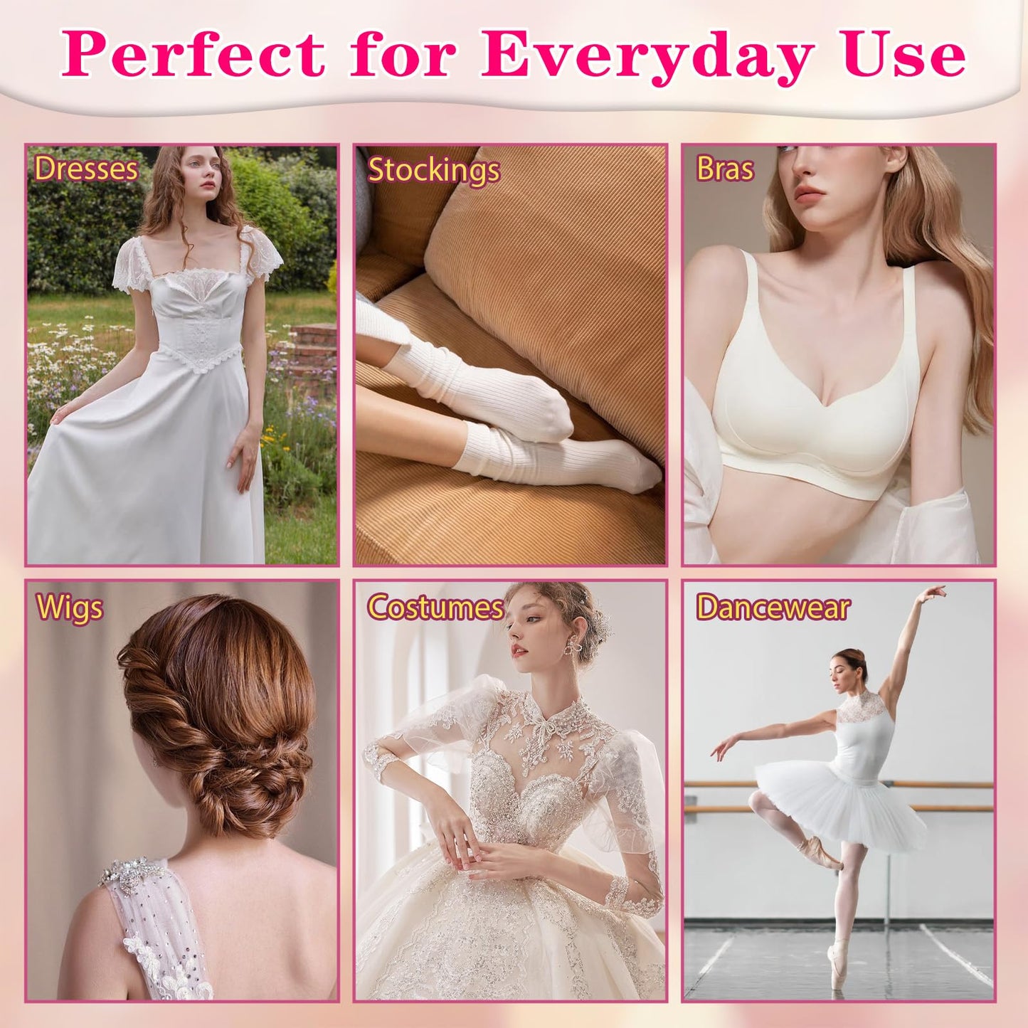 Body Glue for Clothes & Skin 2.54 Oz, Strong Body Adhesive Roll-On, Sweat Resistant & Water Washable, Professional Fashion Glue for Dancers, Butt Glue for Leotards, Wigs, Socks, Bras & Cosplay