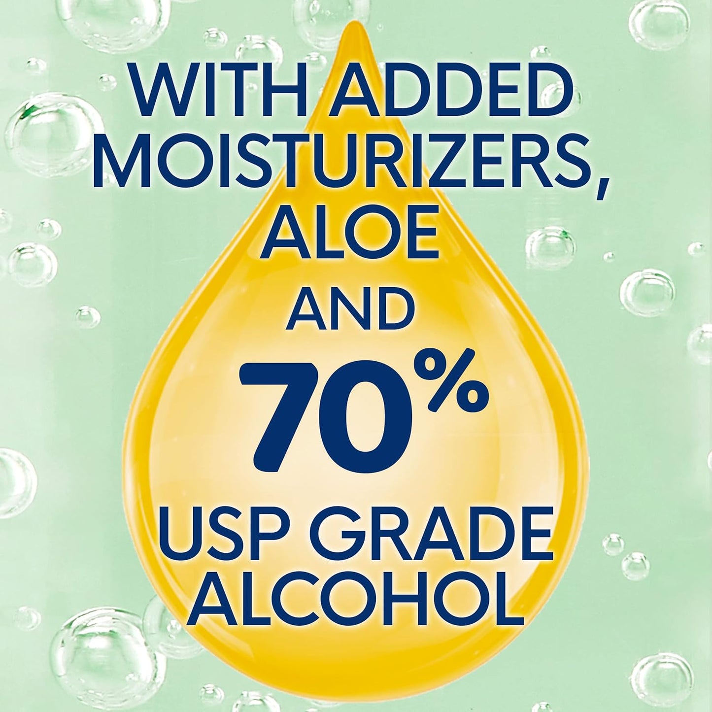Germ-X Advanced Hand Sanitizer - Aloe & Vitamin E Moisturizing Gel | 1 Liter Pump Bottle