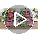 48PCS Mahjong Disposable Paper Plates - 7 Inch Party Supplies