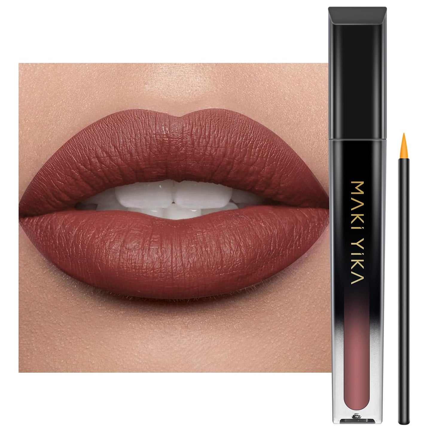 Burgundy Red Lipstick for Women - Long Lasting, No Smudge Matte Liquid | Transferproof & Cruelty-Free