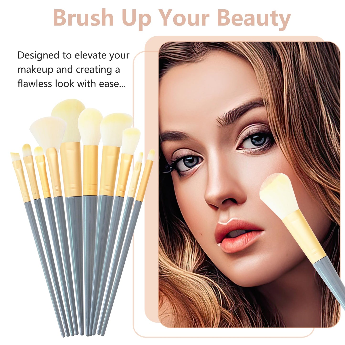 All-in-One Makeup Kit for Women & Teens | Full Face Makeup Set Including Foundation, Eyeshadow, Lipstick, Eyeliner & Brushes | Travel, Gift Box Bundle(40-Box)