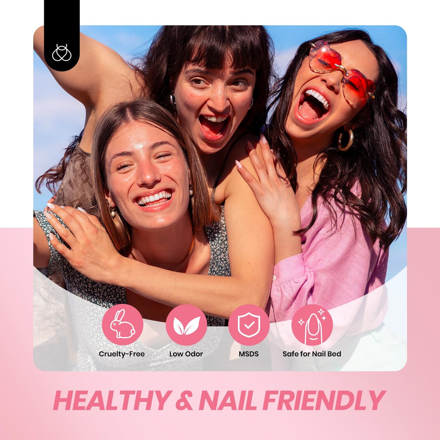 Beetles Jelly Gel Nail Polish Set - Ballet Dress Jelly Gel Polish, 6 Colors Milky Pink Nude Pink Sheer Gel Nail Kit Transparent Effect Soak Off UV DIY Manicure French Nail Art Gifts for Women