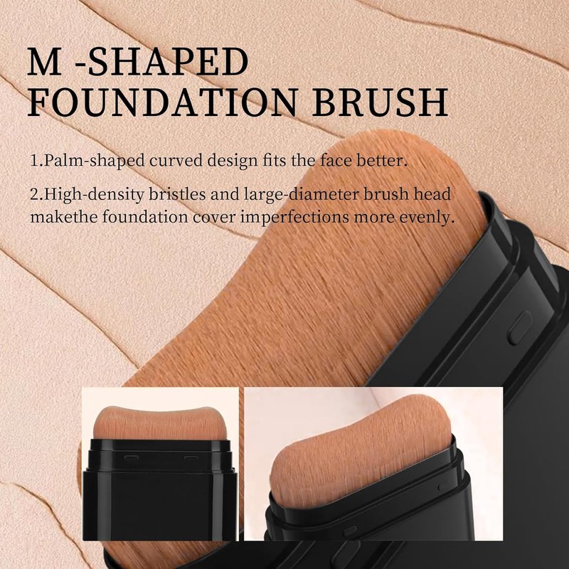 O'CHEAL Face Foundation Contour Stick - Long-Wear Lightweight Concealer for Blemishes | Shade 02 Natural