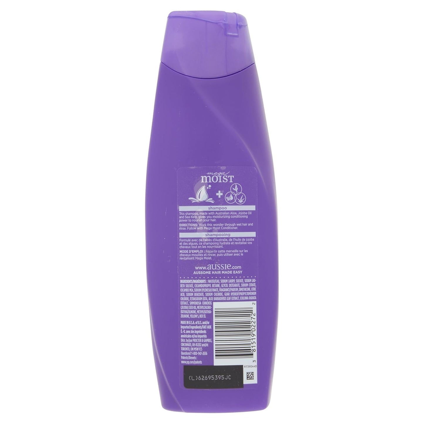 Aussie Moist Shampoo - Hydrating Formula for Soft, Manageable Hair | 13.5 oz