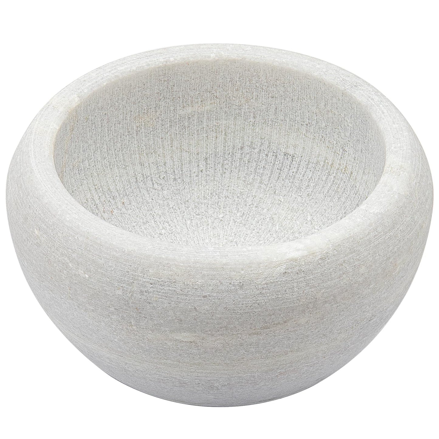 CHARMMAN Shaving Soap & Cream Bowl for Men, Natural White Marble Stone, Heat Preservation, Easier to Whip Up a Fantastic Foam with Interior Micro-ridges, Art of Shave Lather bowl …