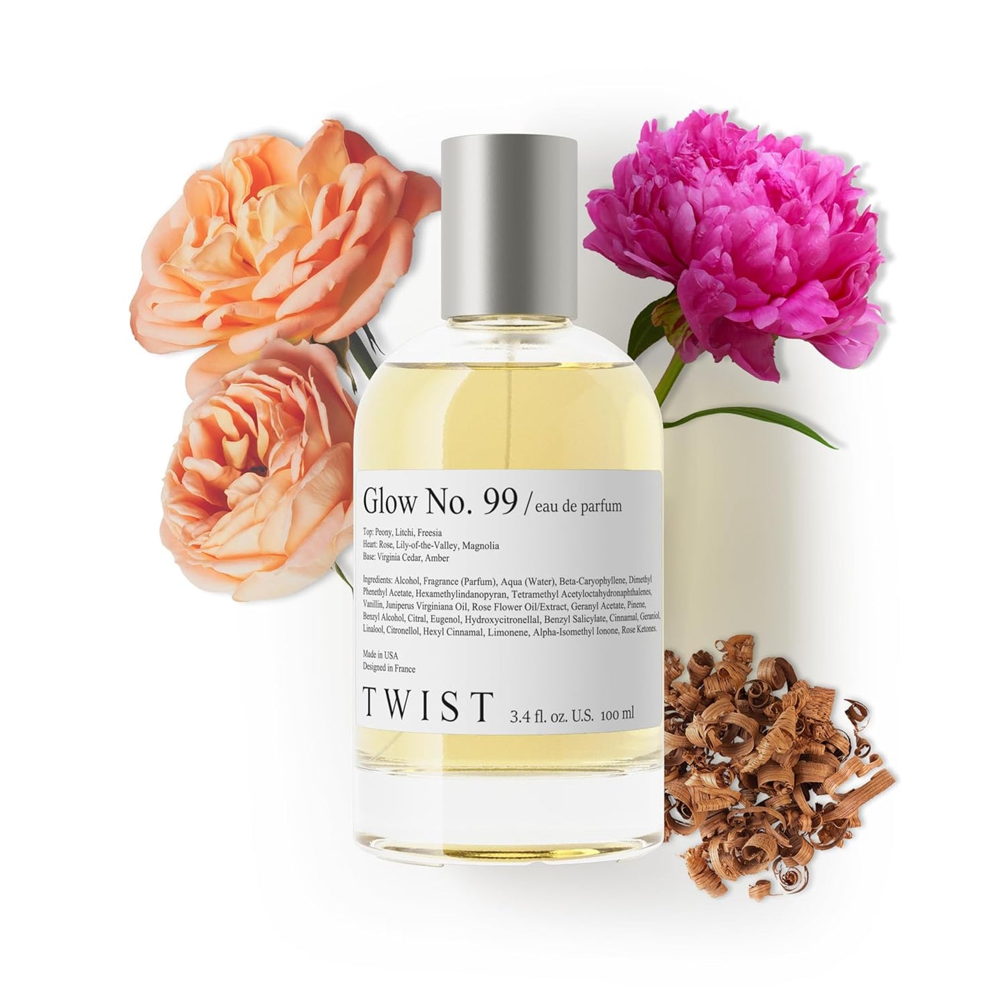 Eau De Parfum Inspired by Burberry Her - Long-Lasting Strawberry & Vanilla Fragrance Spray | 100 ml | Vegan & Clean Ingredients