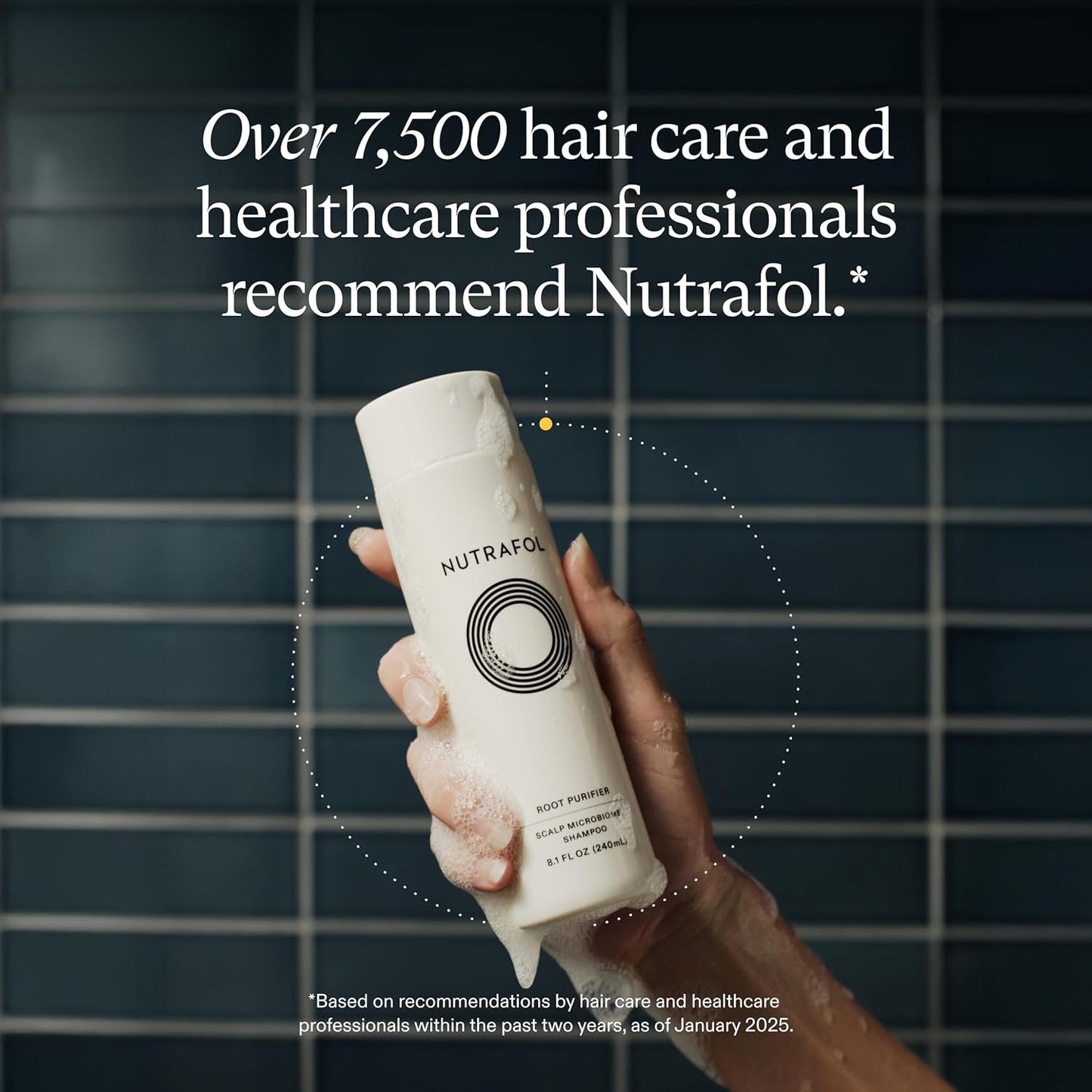Nutrafol Shampoo - Hydrating Formula for Thinning Hair | Improves Volume, Strength & Texture