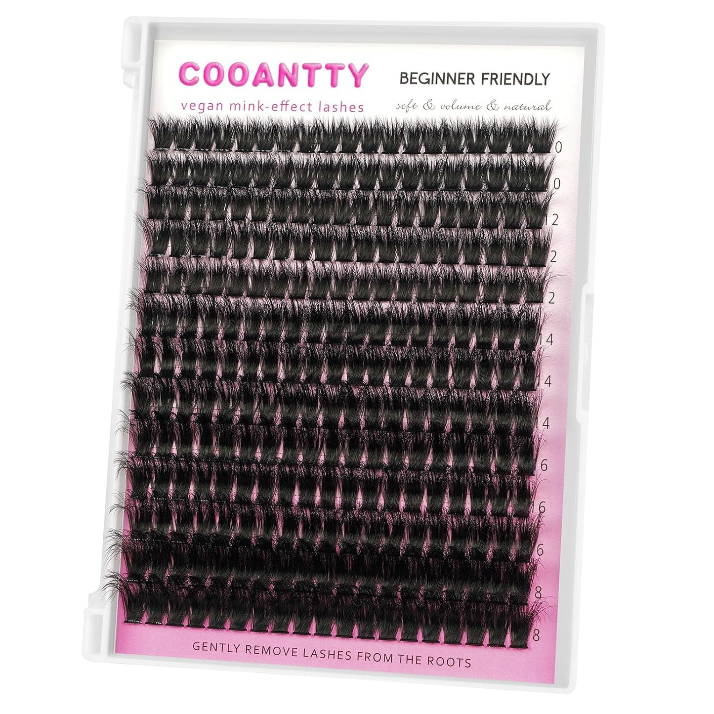 Fluffy Lash Clusters - Salon-Quality 100D Mega Eyelash Extensions | D Curl 10-18mm, Reusable, Beginner-Friendly