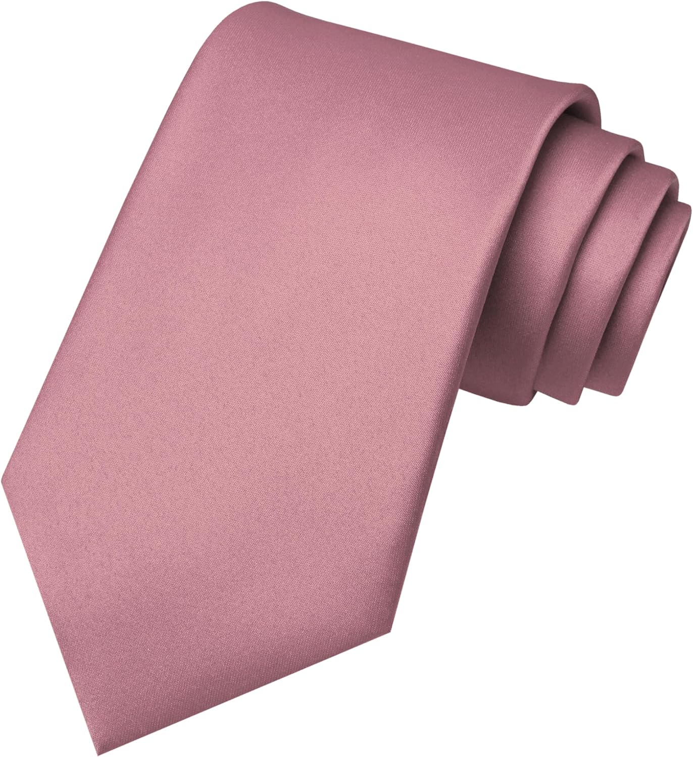 Solid Color Tie for Men - Business & Wedding Necktie | Elegant Design