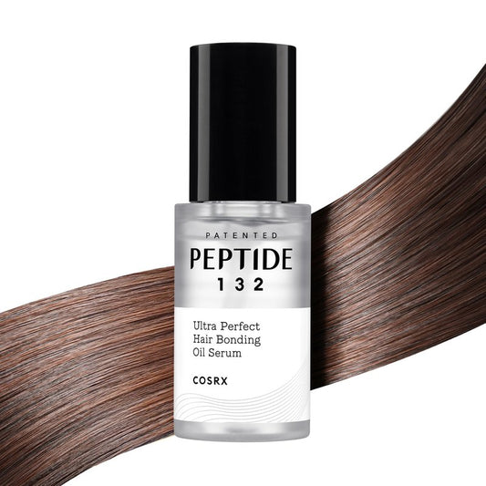 COSRX PEPTIDE 132 Hair Bonding Oil Serum, Travel Size Keratin Treatment for Frizzy, Damaged, Dry Hair – Repairs Split Ends, Adds Hair Gloss, For All Hair Types – 0.94 fl oz