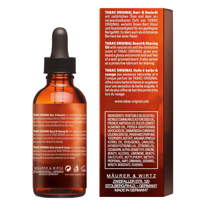 Maurer & Wirtz Tabac Beard Oil 50ml