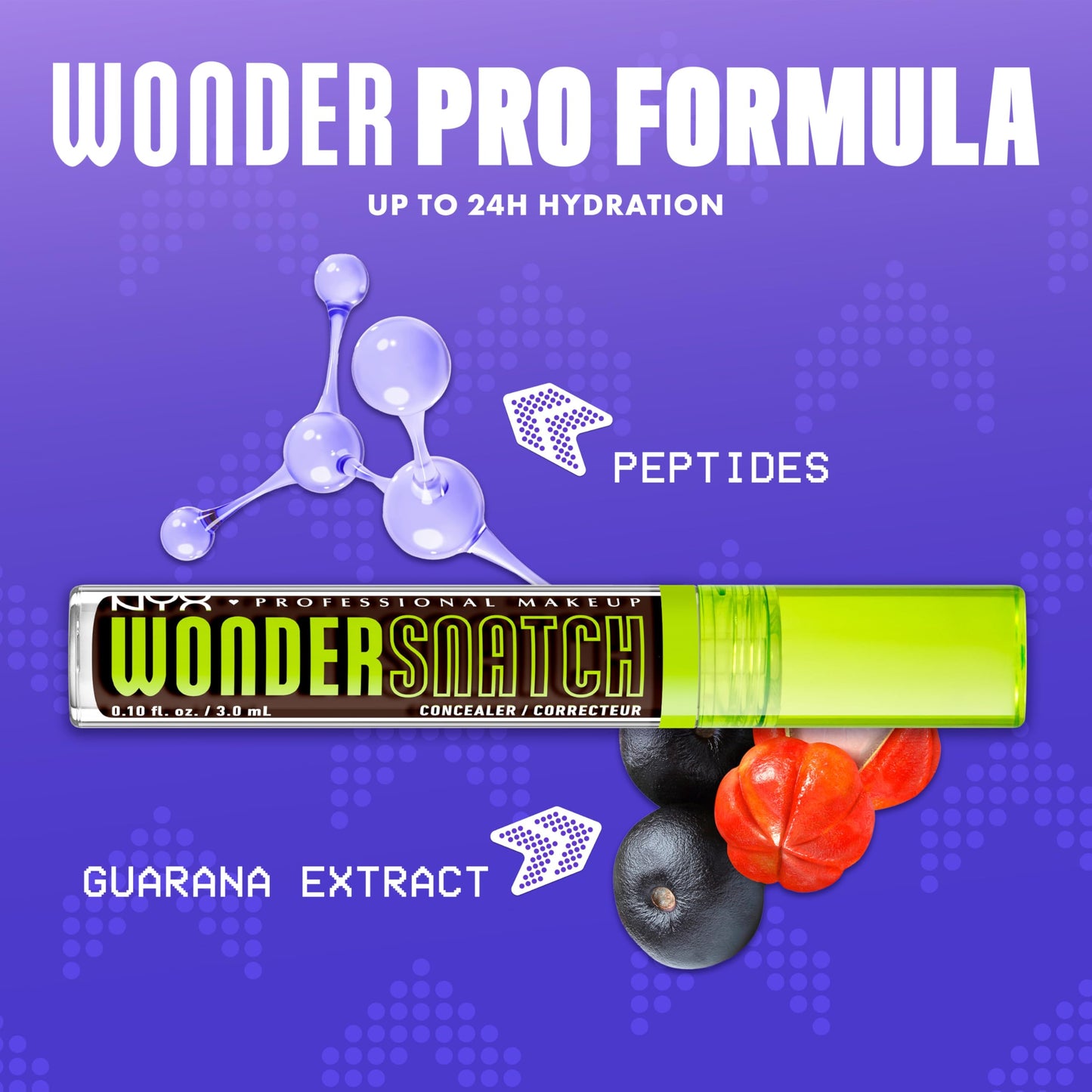 NYX PROFESSIONAL MAKEUP Wonder Snatch Concealer, Brightening, Lifting & Snatching Full Coverage Makeup Concealer with 24HR Wear, Vegan & Cruelty Free - Rich Espresso