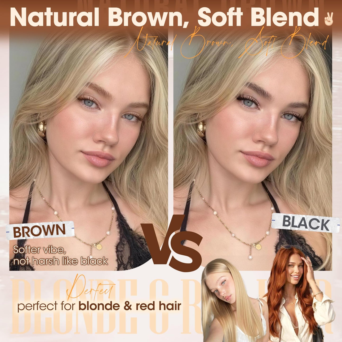 Brown Lash Clusters 8-14MM Wispy Natural Eyelash Extensions 216Pcs Short Dark Brown Cluster Lash Extensions C Curve Brown Band For Daily Wear, Natural Enhancement, Easy to Apply (Flit)