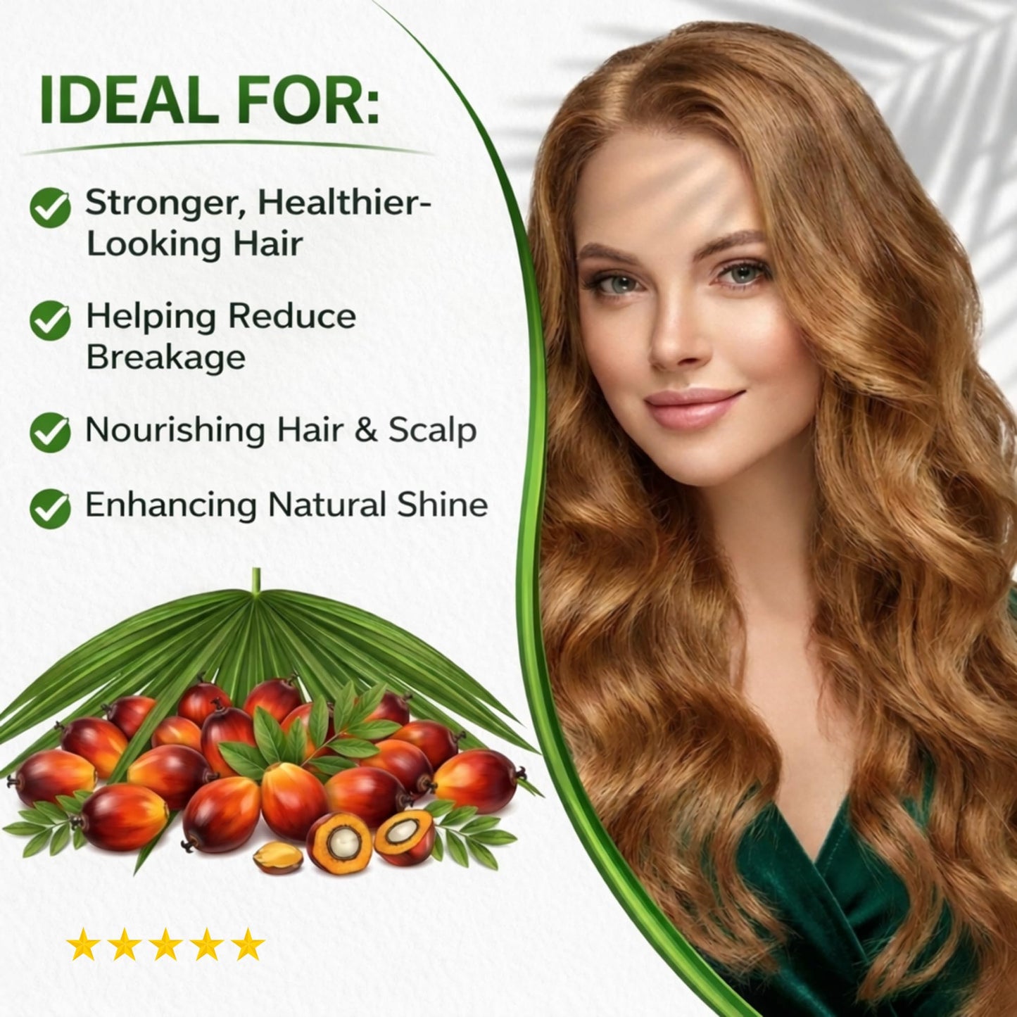 THERAVITARX 100% Pure Batana Oil for Hair & Skin, Cold Pressed Natural Moisturizing Oil for Dry Hair, Scalp & Skin Care, Glass Dropper, 60ml (2 fl oz)