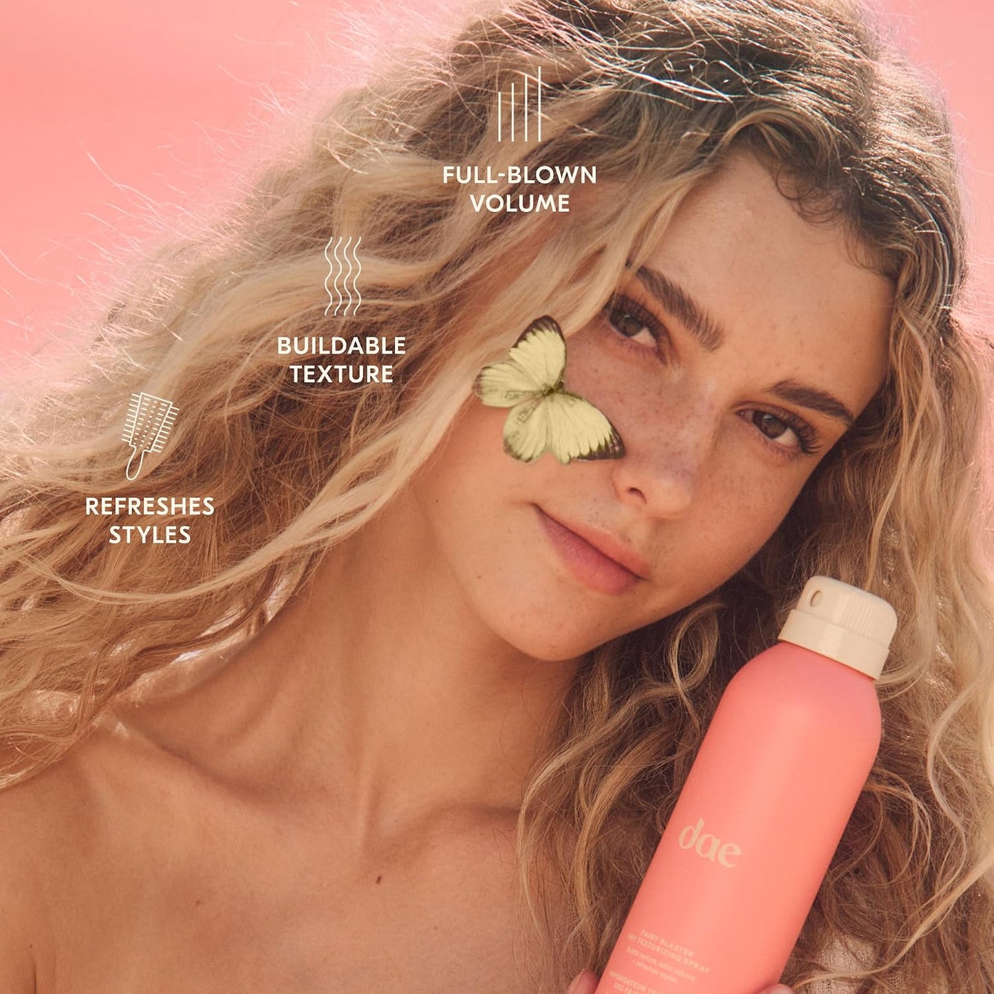Fairy Blaster Dry Texturizing Spray - Oil Absorbing, Volume Boosting Hair Refresh | 6.6oz