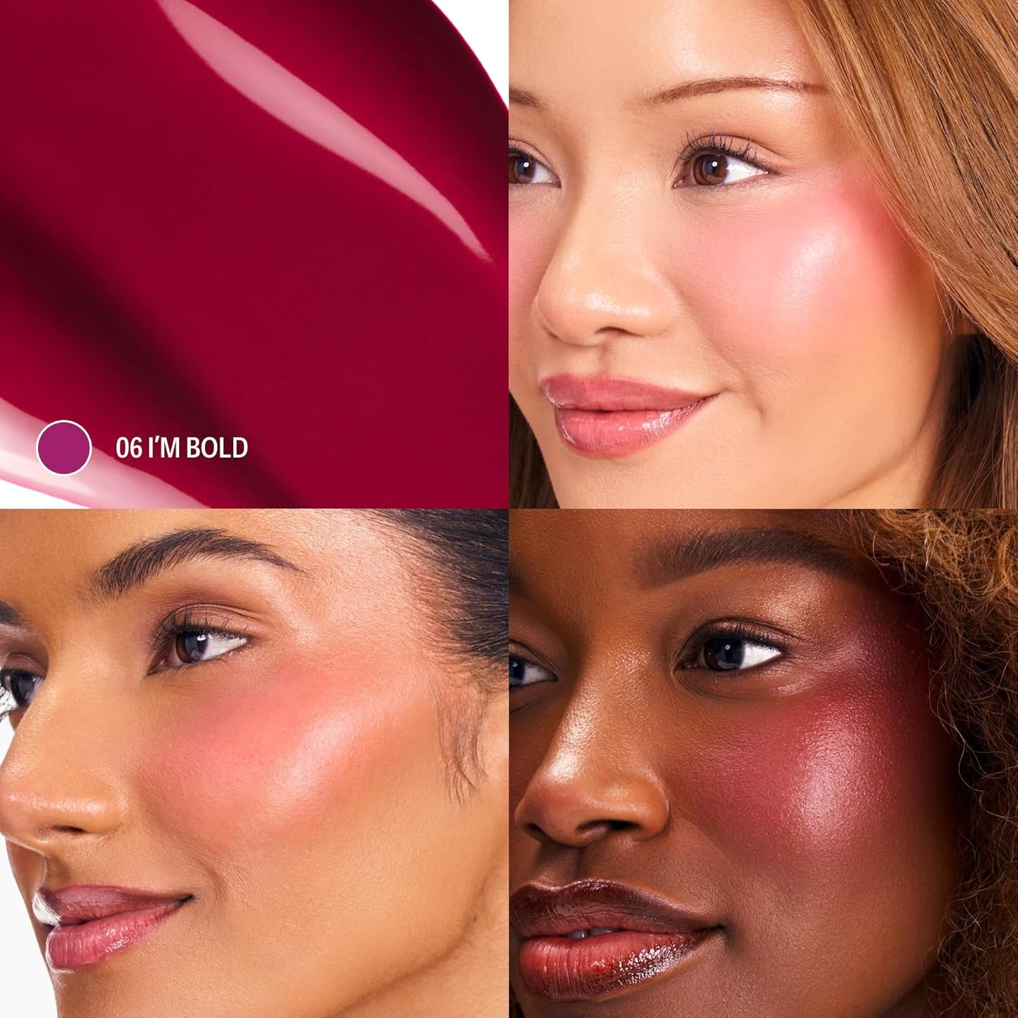 Sacheu Cheek Liquid Blush - High Pigment, Buildable Cream for Dewy Radiance | Long-Lasting & Cruelty-Free