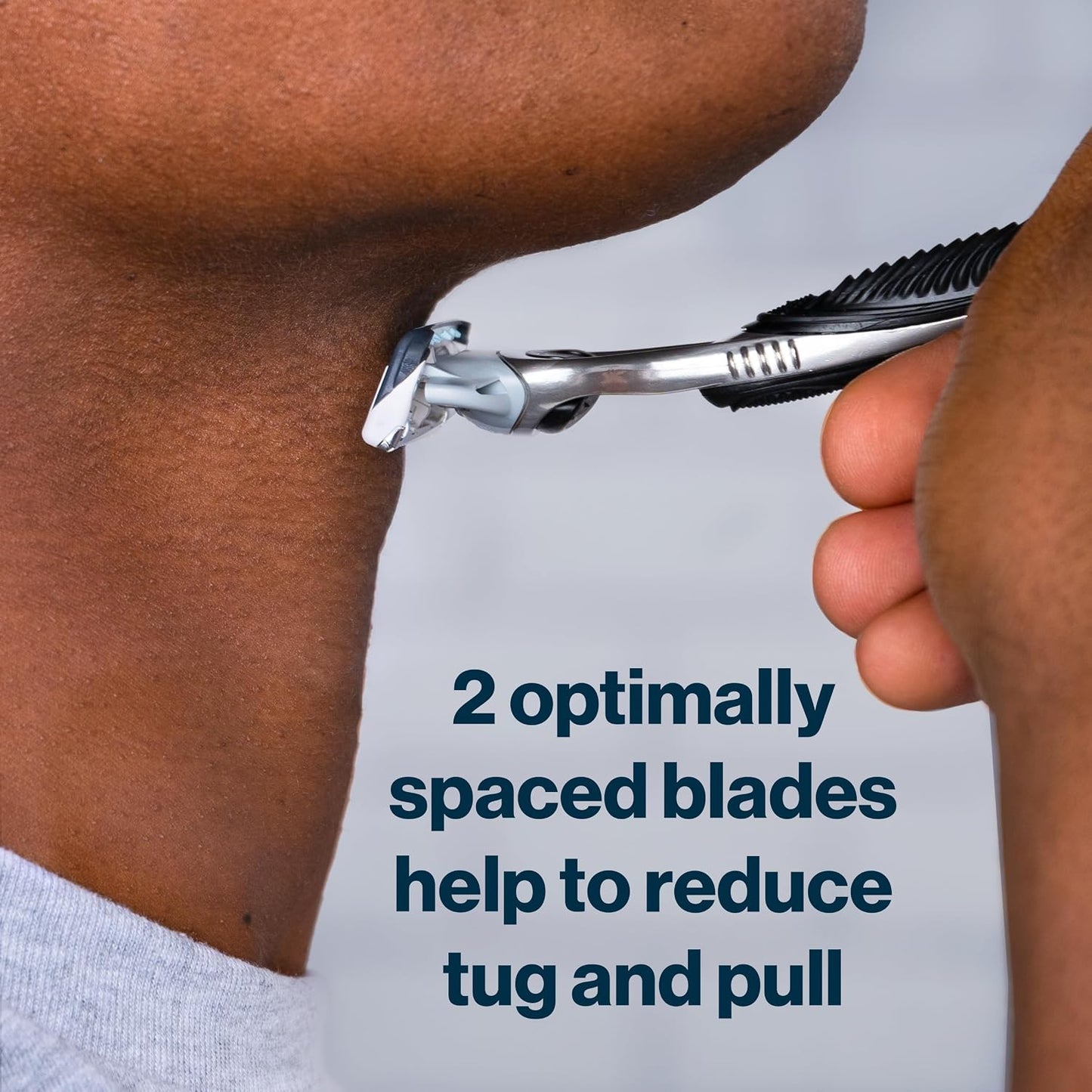 Gillette SkinGuard Razors for Men - Sensitive Skin Shaving Solution | 1 Handle & 2 Blade Refills