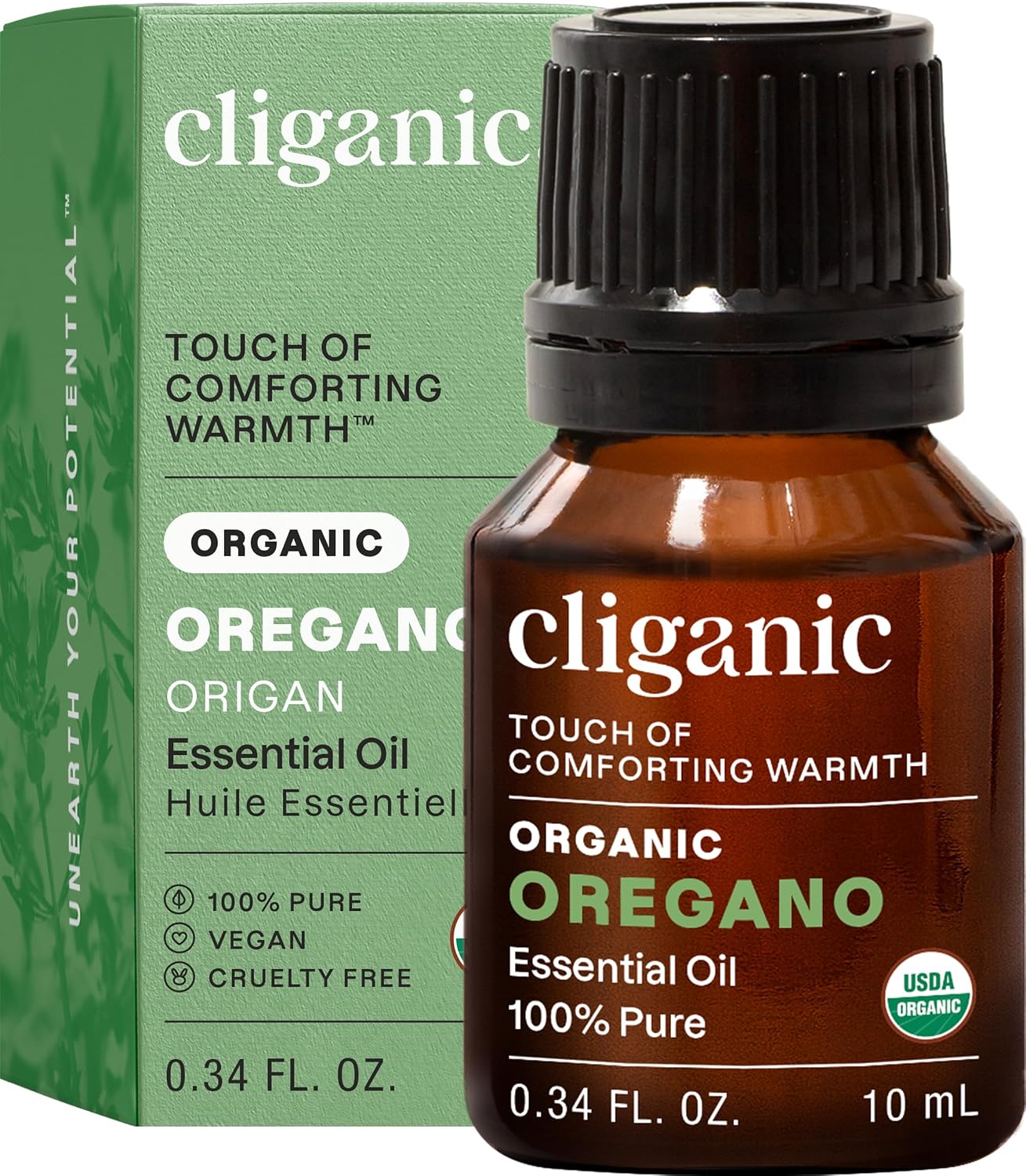 Cliganic Organic Lavender Essential Oil - 100% Pure Aromatherapy Oil | Non-GMO, 15ml