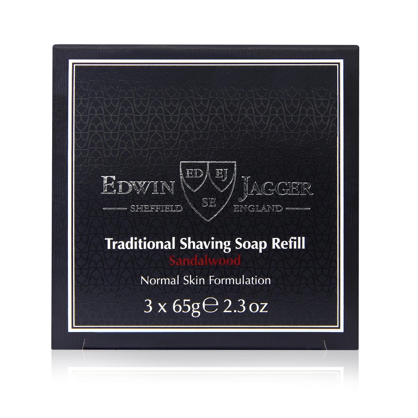 Edwin Jagger Shaving Soap Refill, Sandalwood, 3-Pack