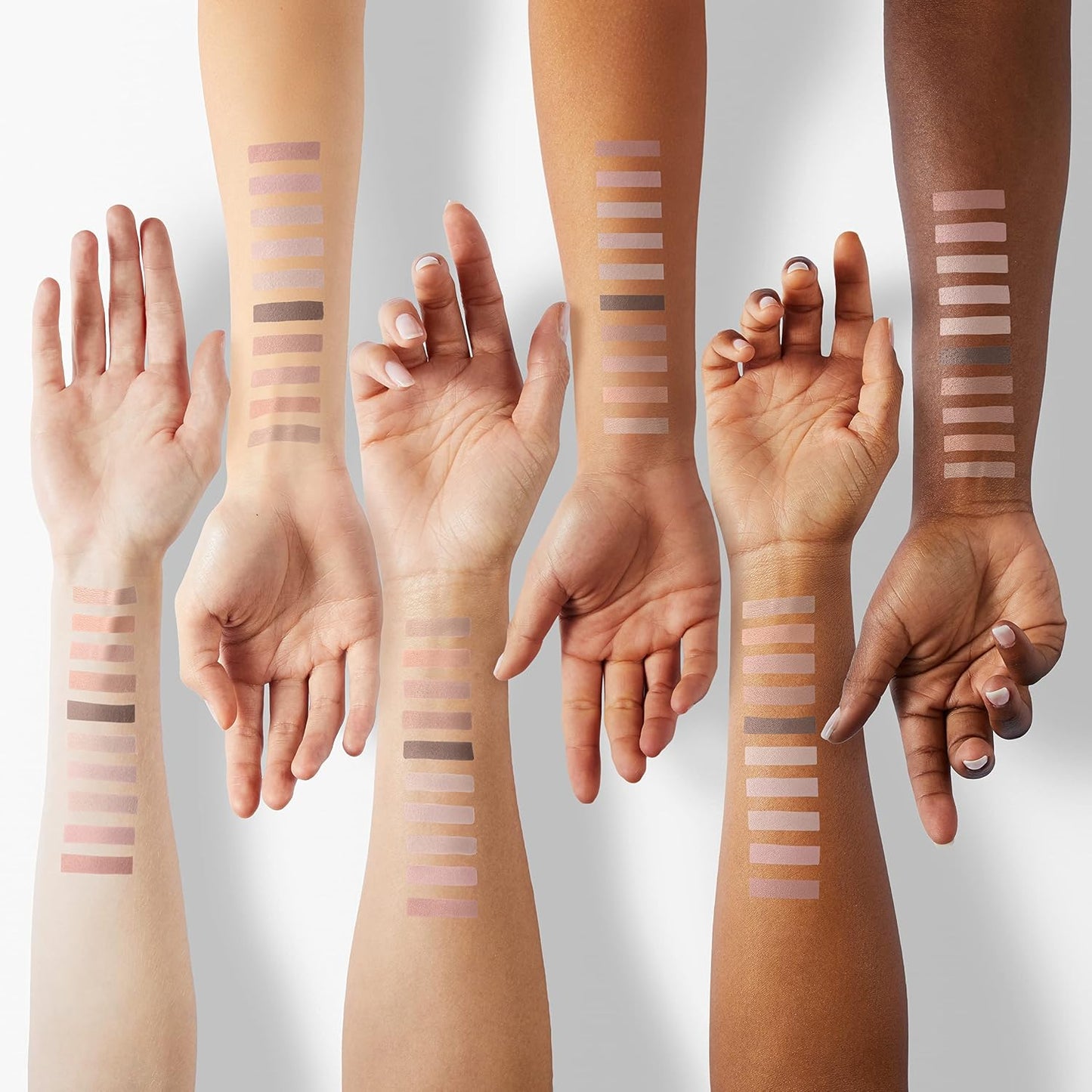 Eyeshadow Palette - 10 Color Blendable High Pigment Shades | Long-Lasting Matte for Smokey Looks