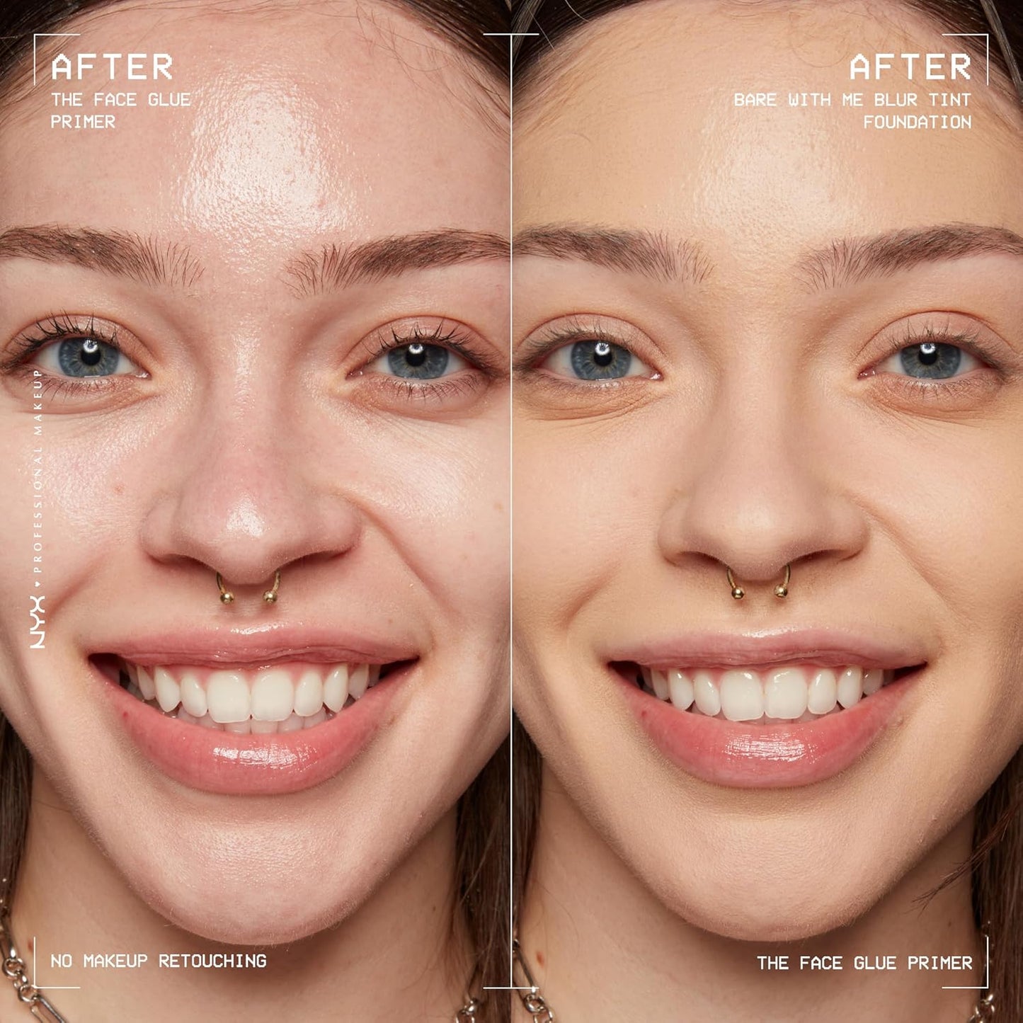 NYX Professional Makeup Face Glue Gripping Primer - Hydrating, Long-Lasting Formula for 24HR Wear | Vegan & Cruelty-Free