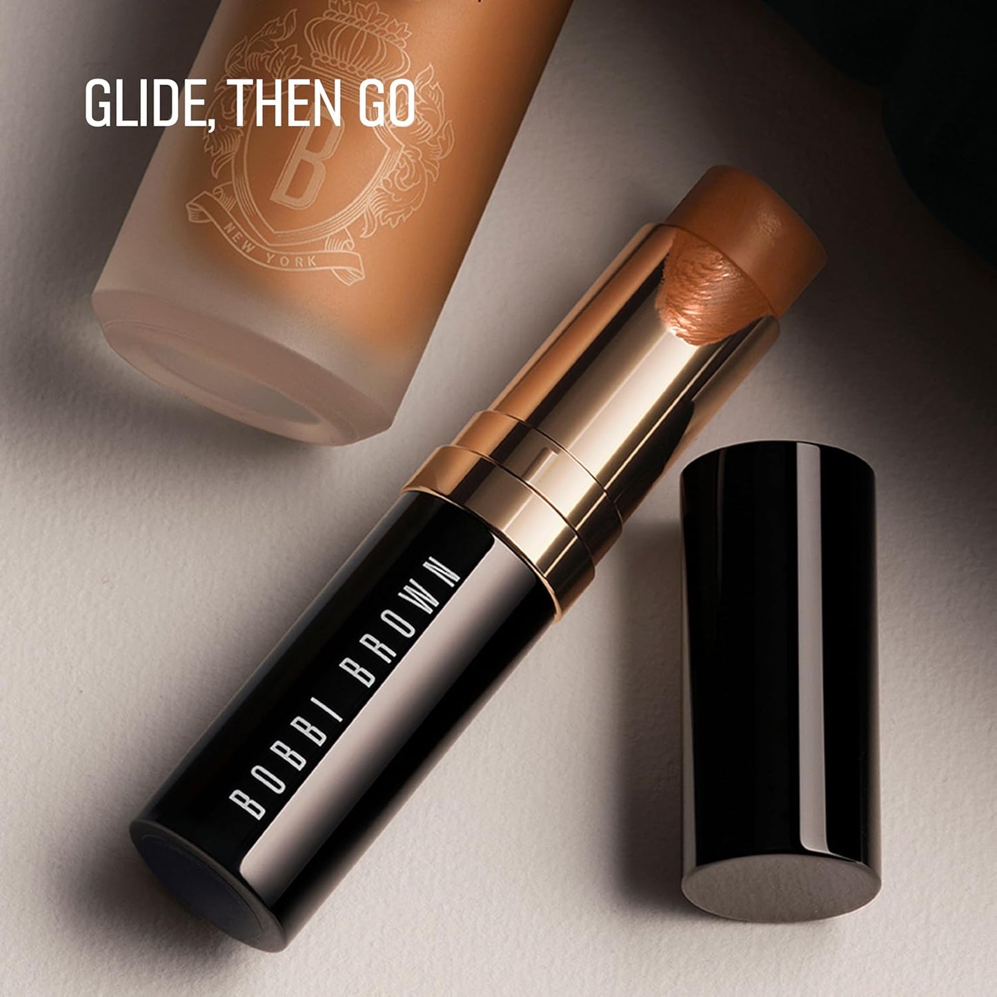 Bobbi Brown Skin Foundation Stick - Creamy Medium-to-Full Coverage for Even-Toned Skin | Portable Makeup Stick