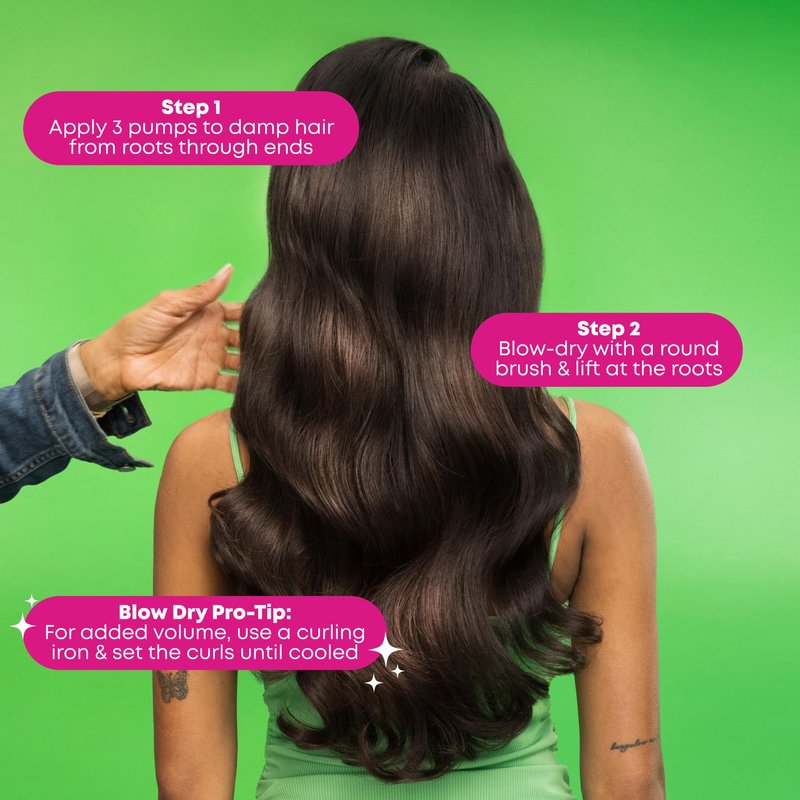 Matrix Food For Soft XXL Big 'N Soft Extra Volumizing Hydrating Mousse - Adds 2X Volume While Hydrating and Softening, With Avocado Oil and Hyaluronic Acid, For All Hair Types, 7.1 Fl Oz