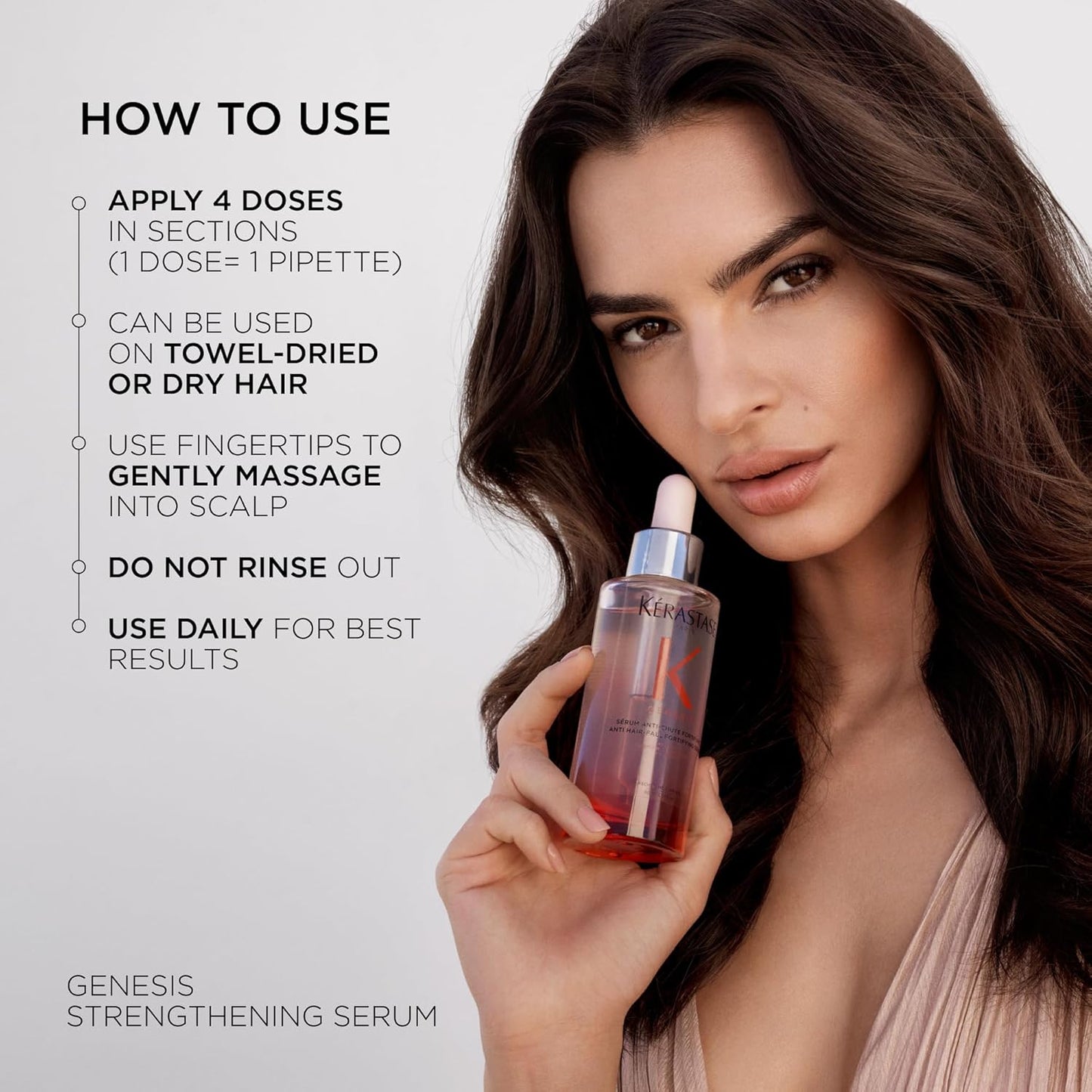 Kerastase Magic Night Hair Serum Set - Genesis Anti-Hair Fall & Nutritive 8H Serum | Strengthen & Nourish Hair, 2-Piece Set