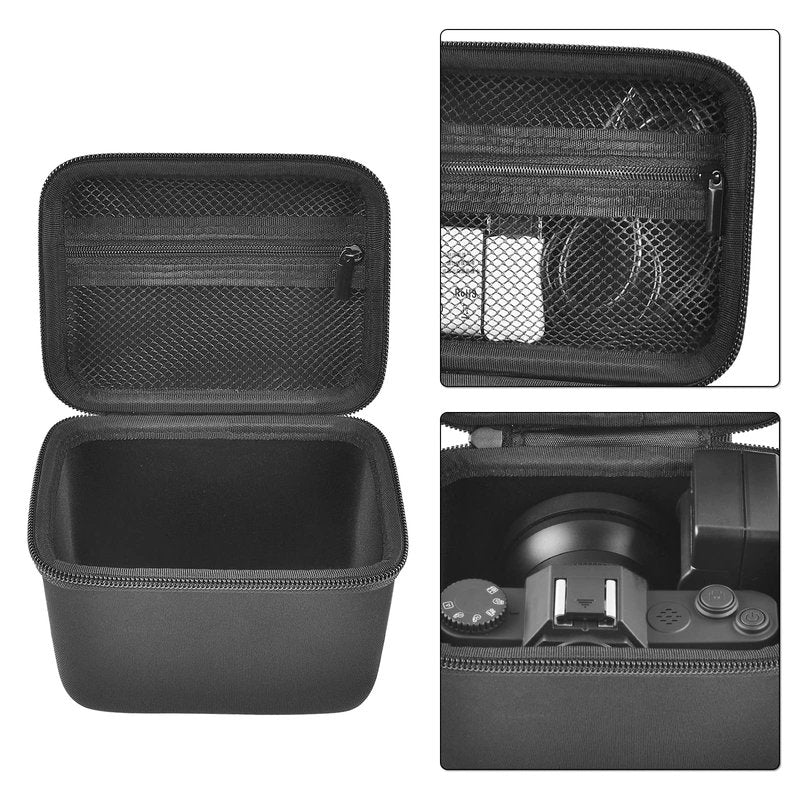 Comecase Vlogging Camera Case Compatible with for Duluvulu/for VJIANGER/for JGIPL/for TEBNGIHNM 4K Digital Cameras for Youtube. Vlog Camera Carrying Storage Interior: 5×3.8×3.2" (Box Only)